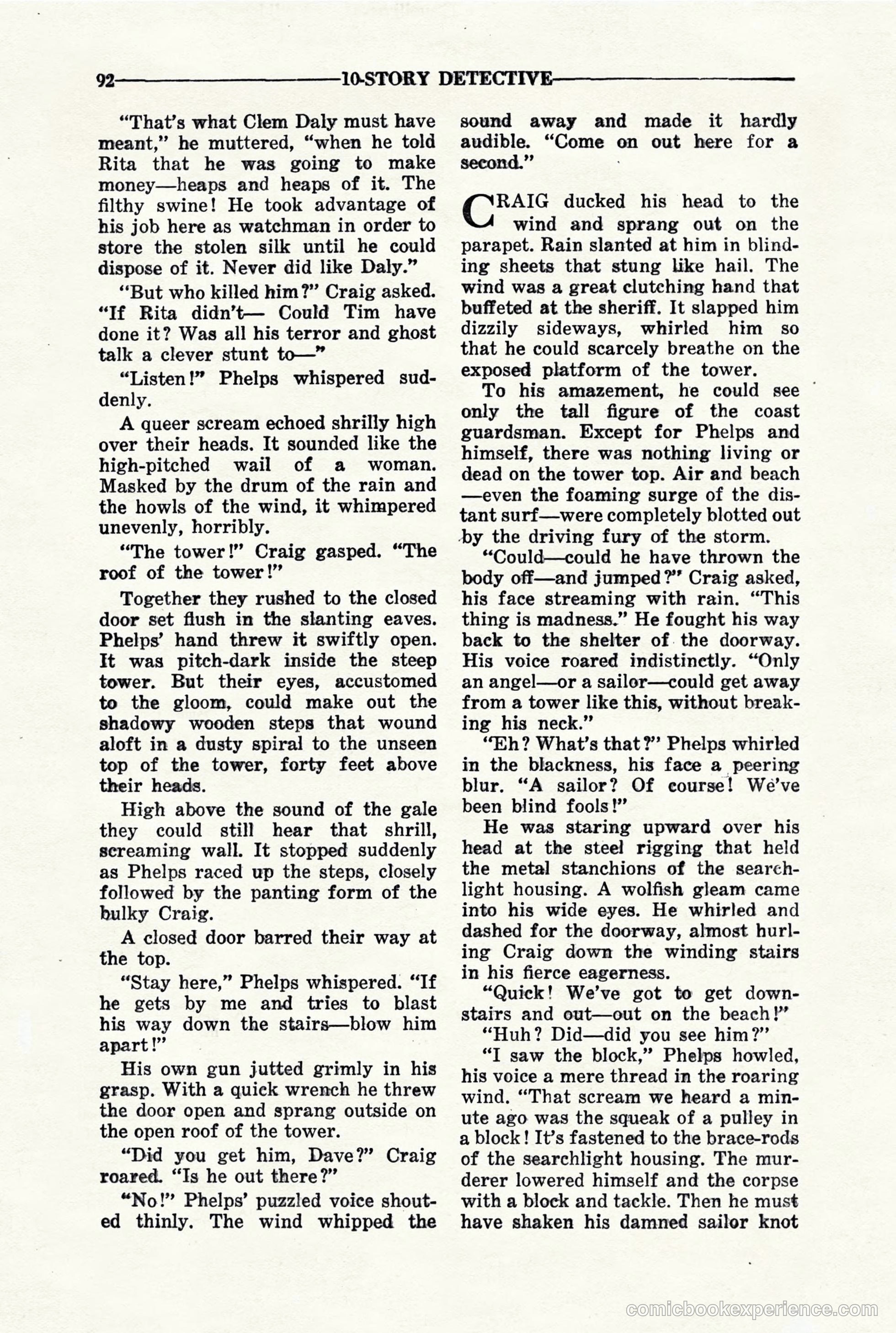10-Story Detective, March 1941 — page 94 of 116