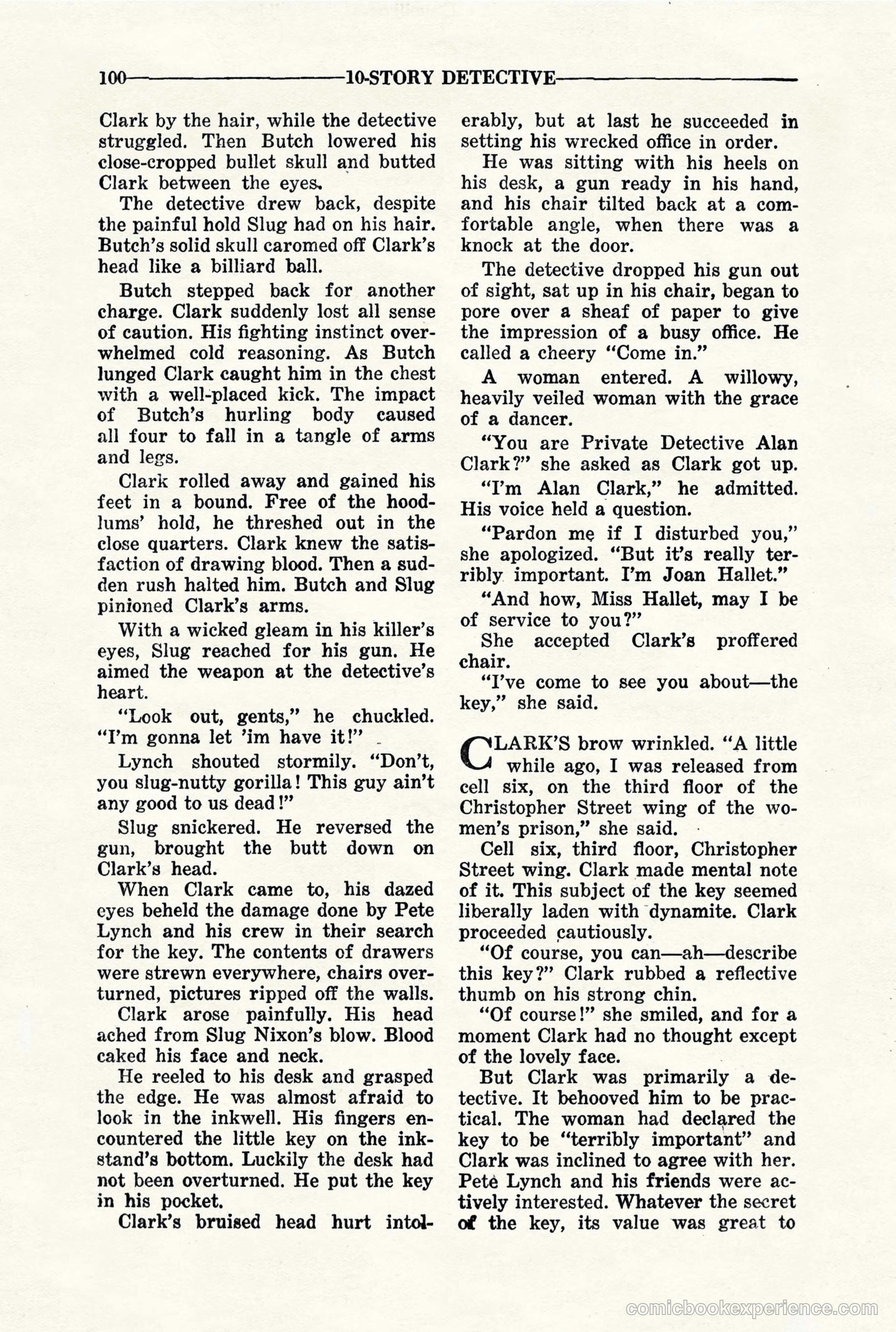 10-Story Detective, March 1941 — page 102 of 116
