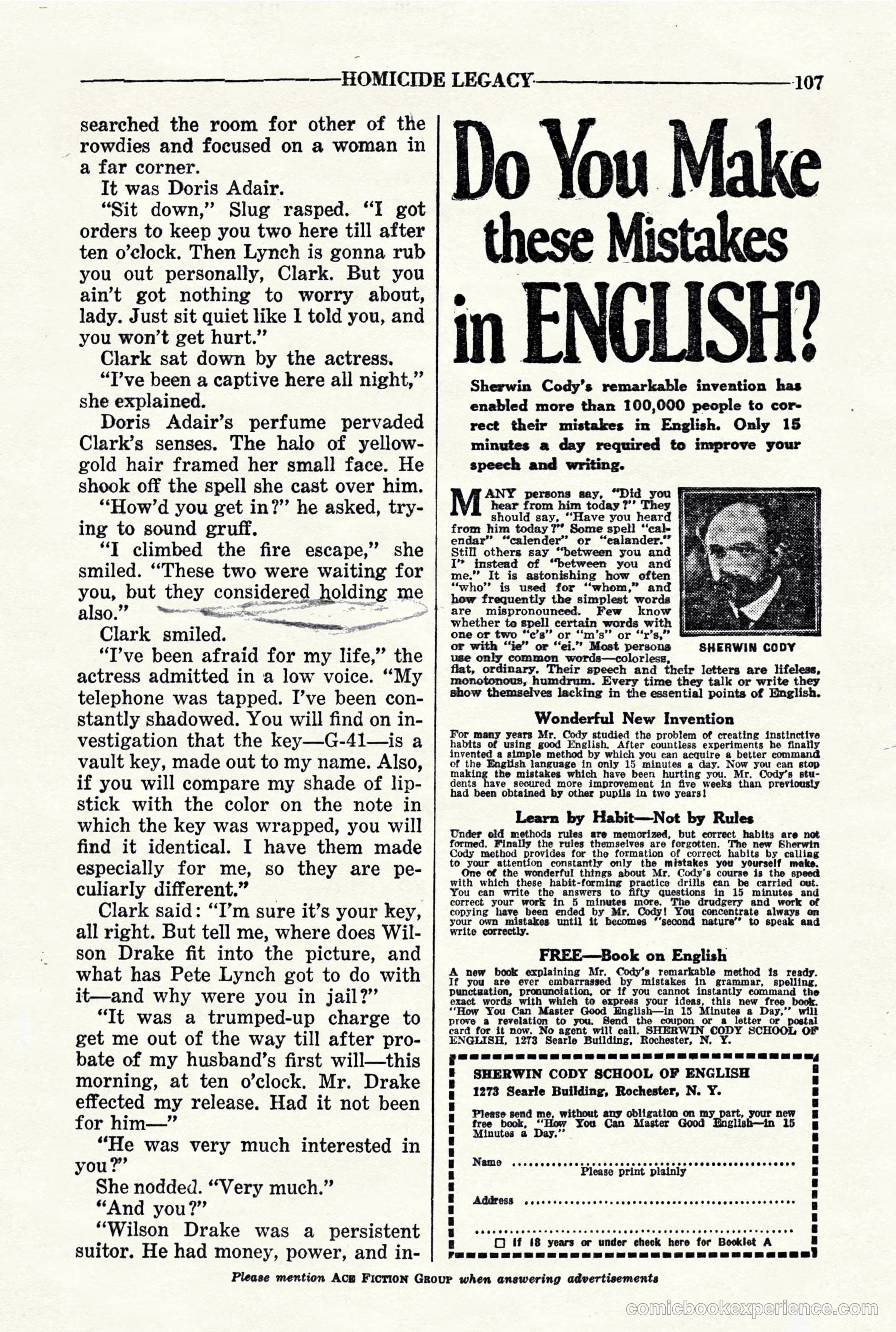 10-Story Detective, March 1941 — page 109 of 116