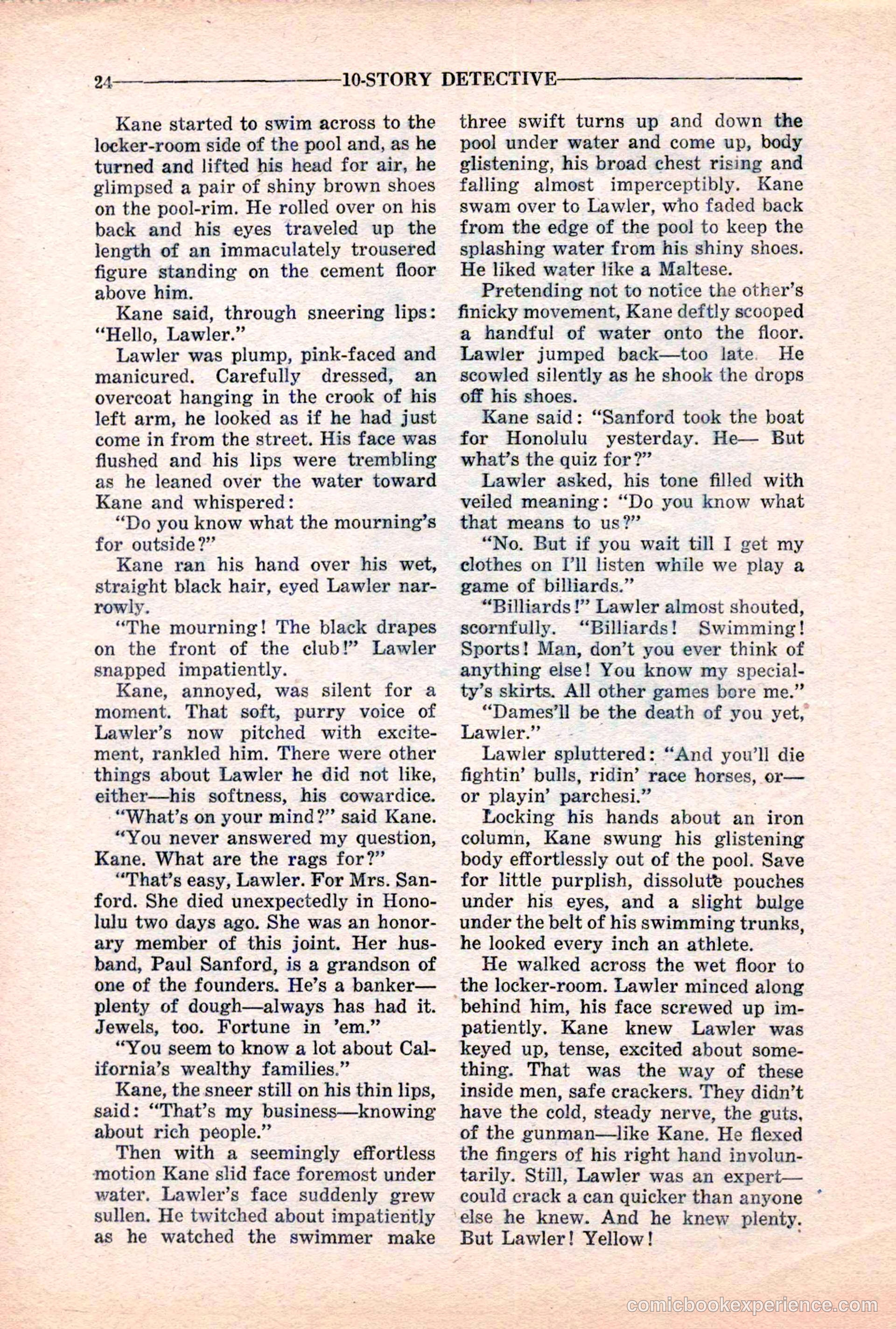 10-Story Detective, March 1941 — page 26 of 116