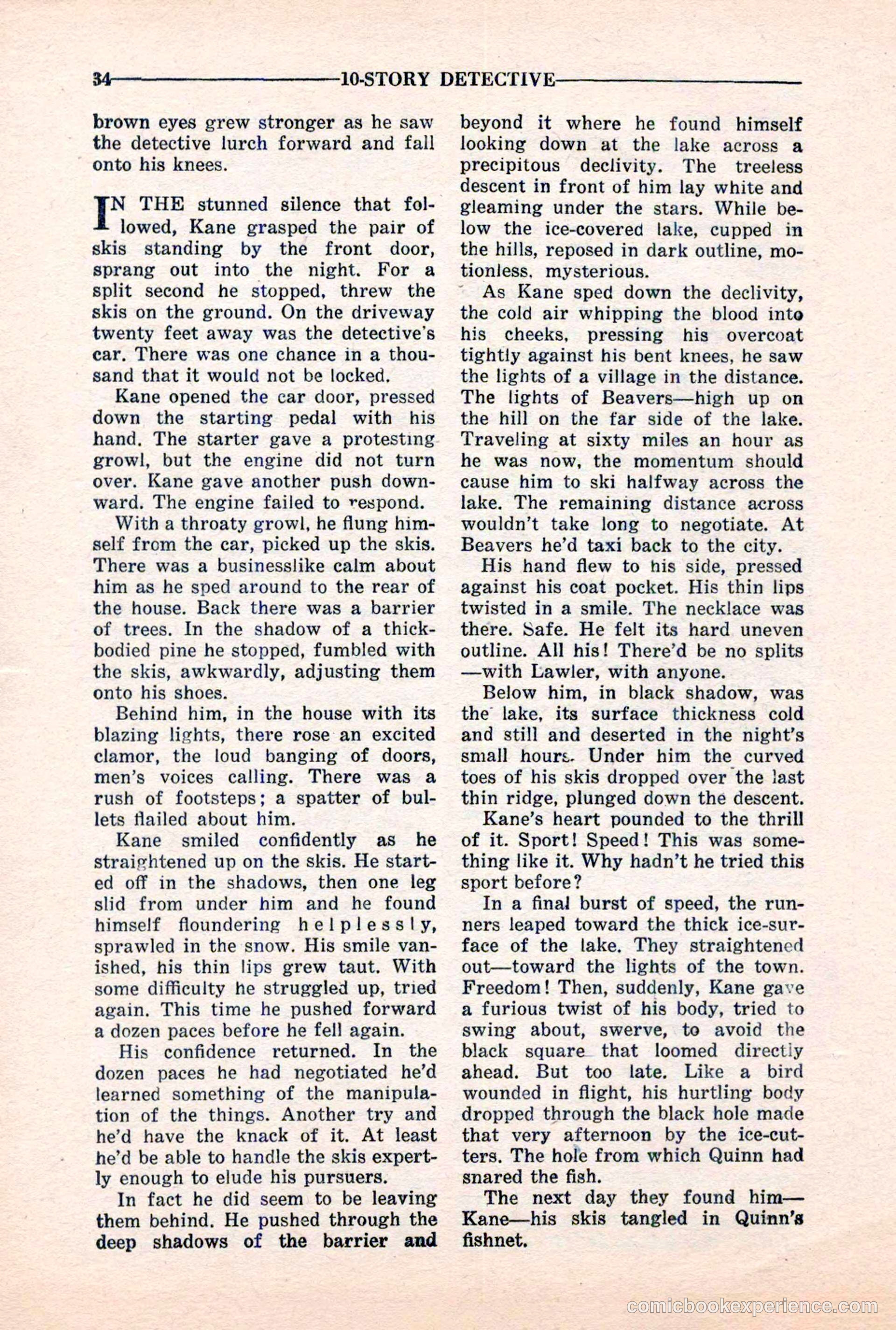10-Story Detective, March 1941 — page 36 of 116