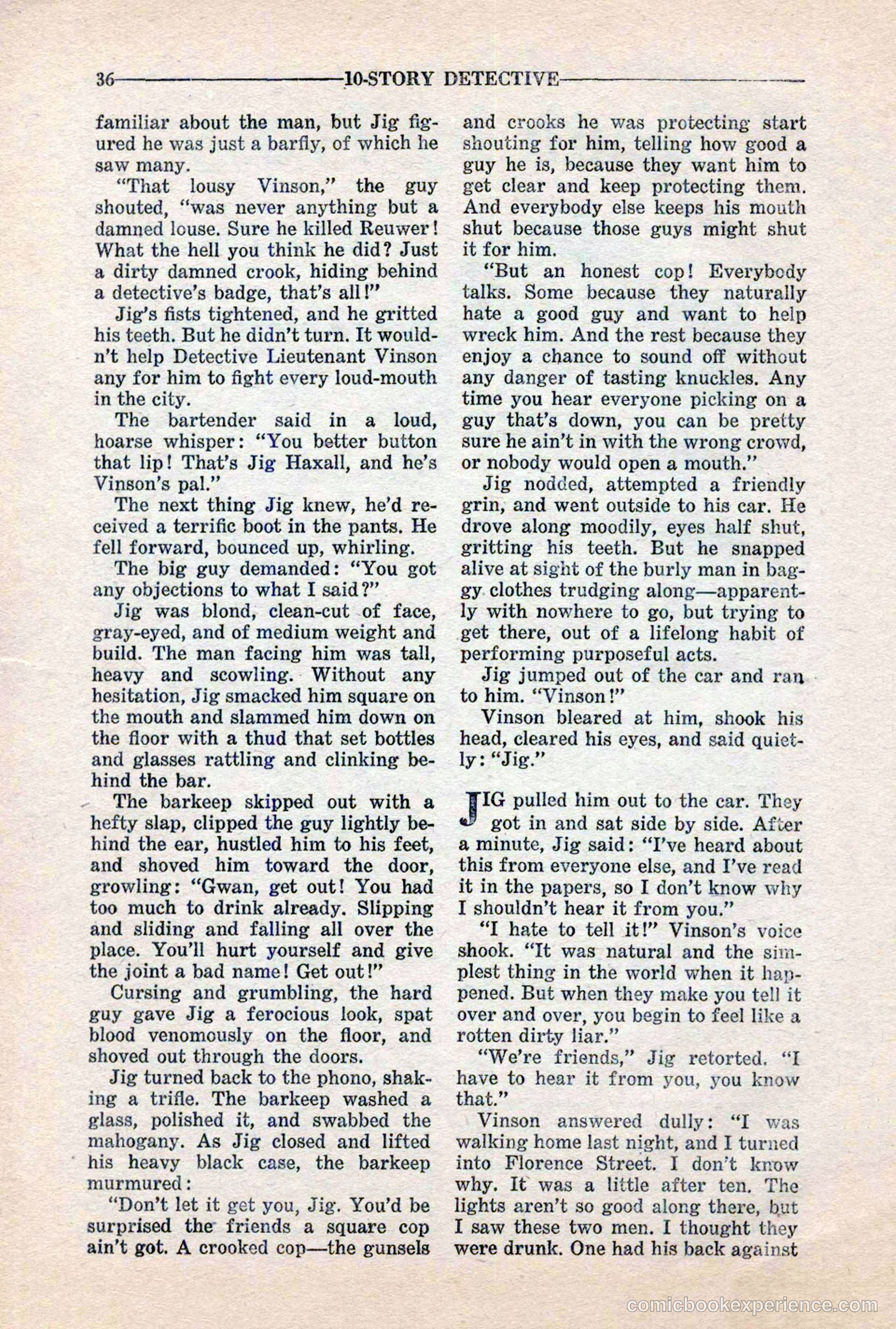 10-Story Detective, March 1941 — page 38 of 116