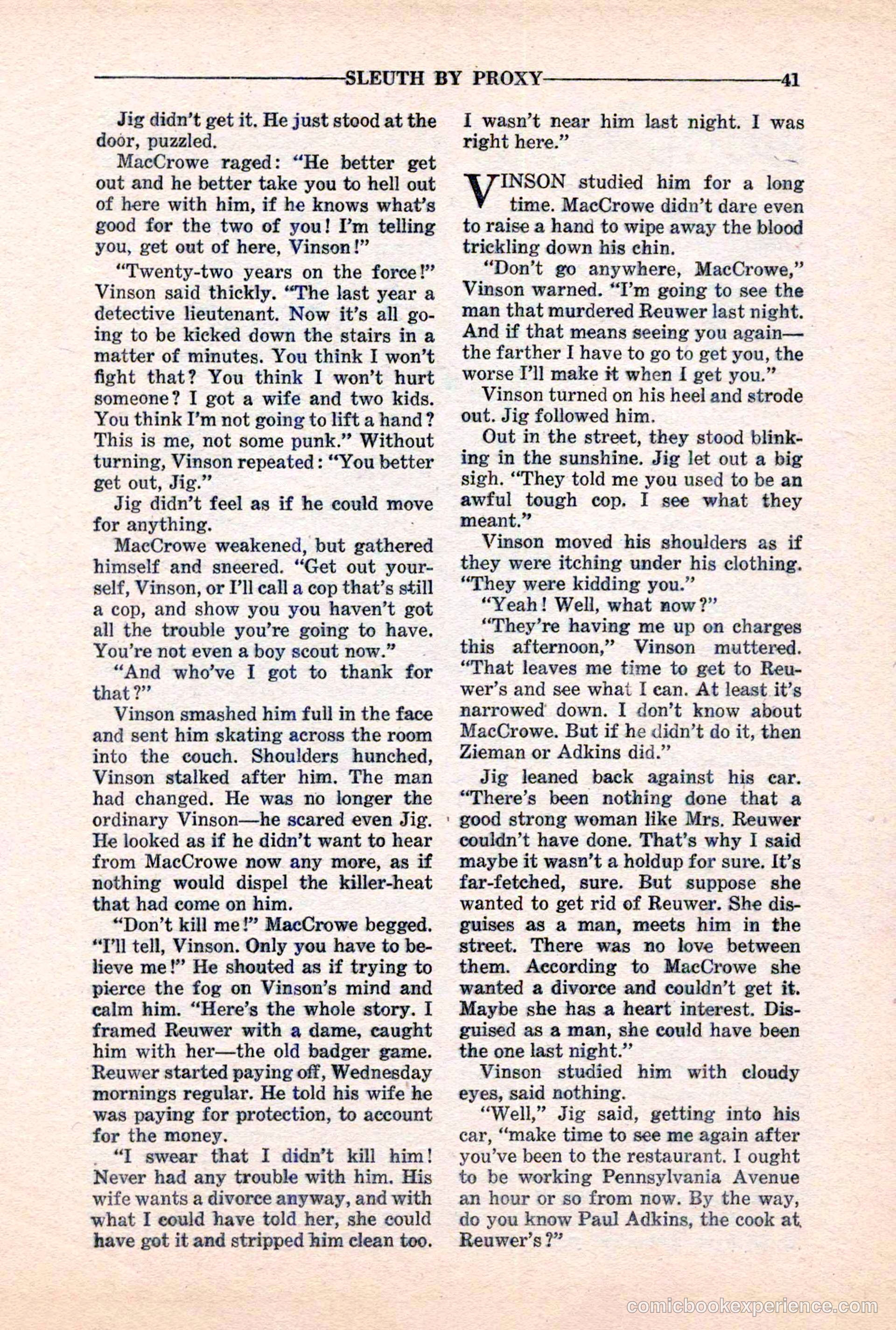 10-Story Detective, March 1941 — page 43 of 116