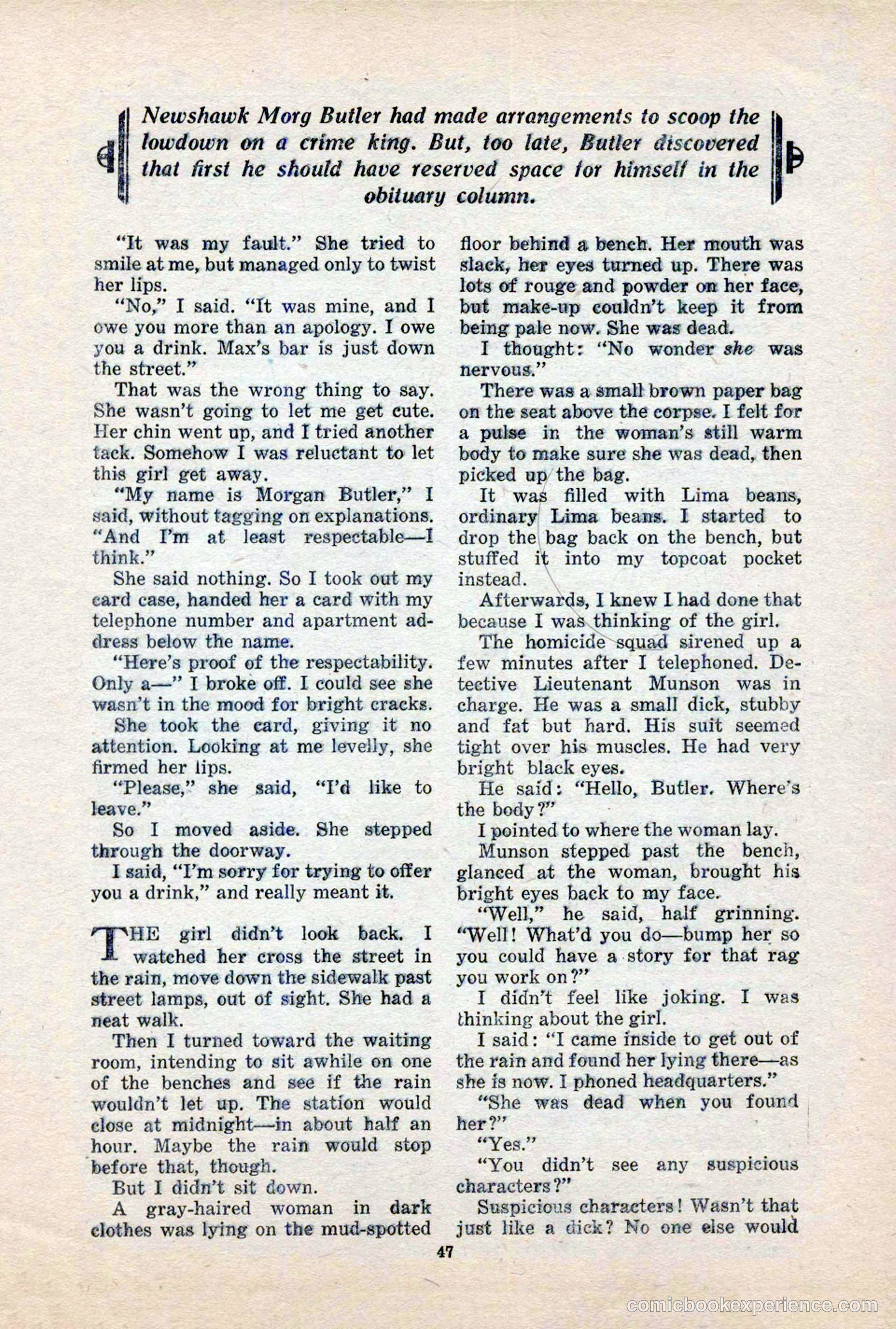 10-Story Detective, March 1941 — page 49 of 116