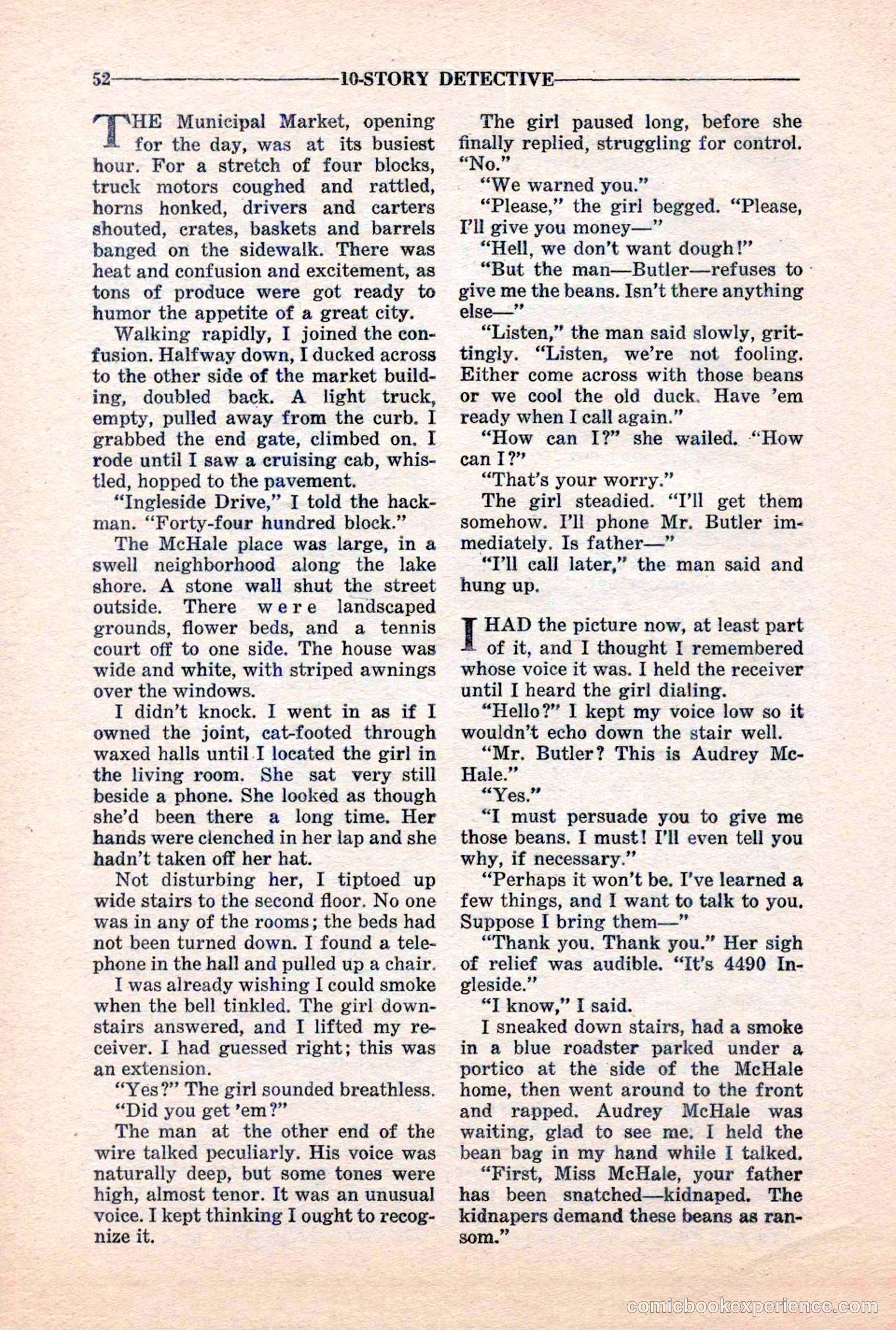 10-Story Detective, March 1941 — page 54 of 116