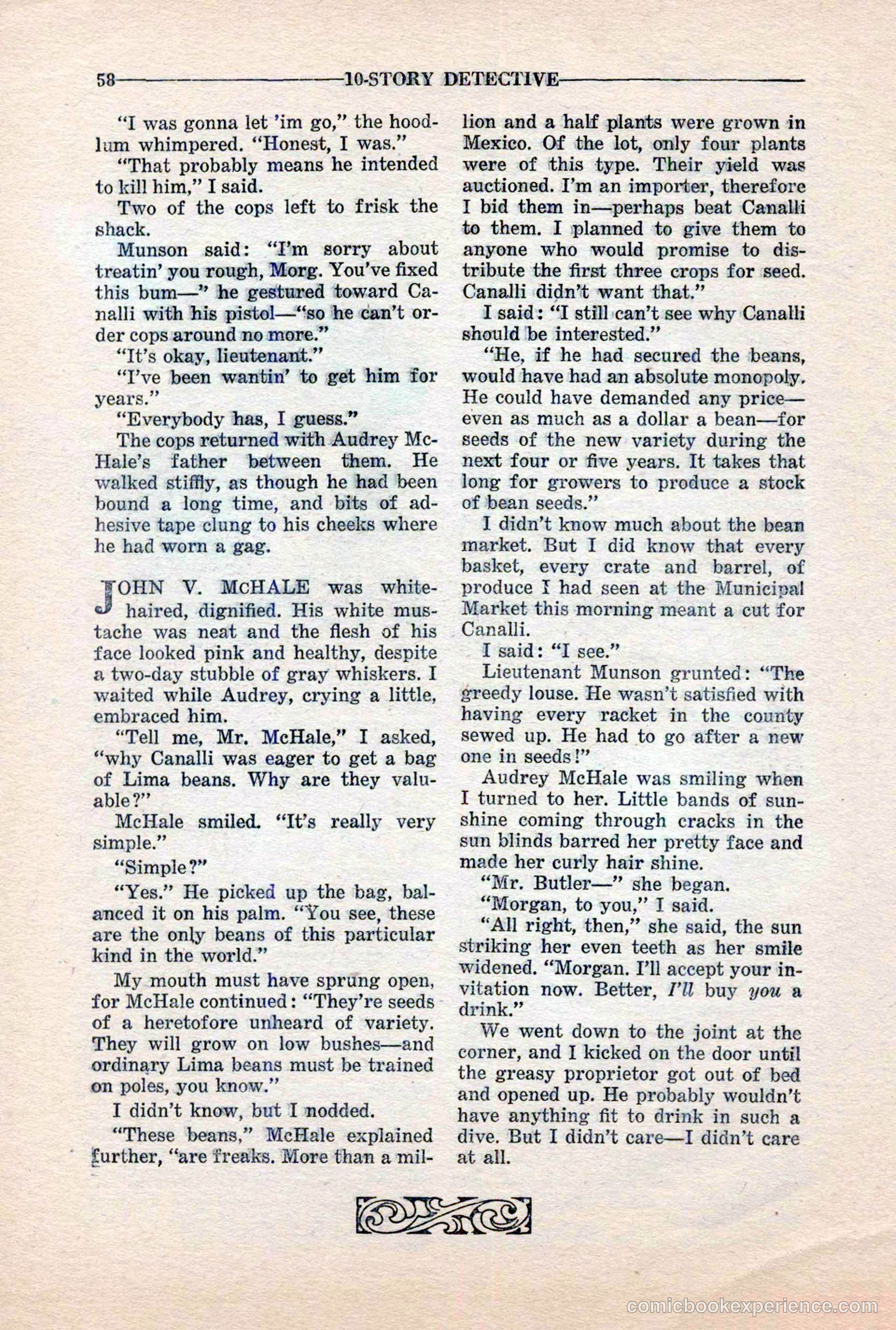 10-Story Detective, March 1941 — page 60 of 116