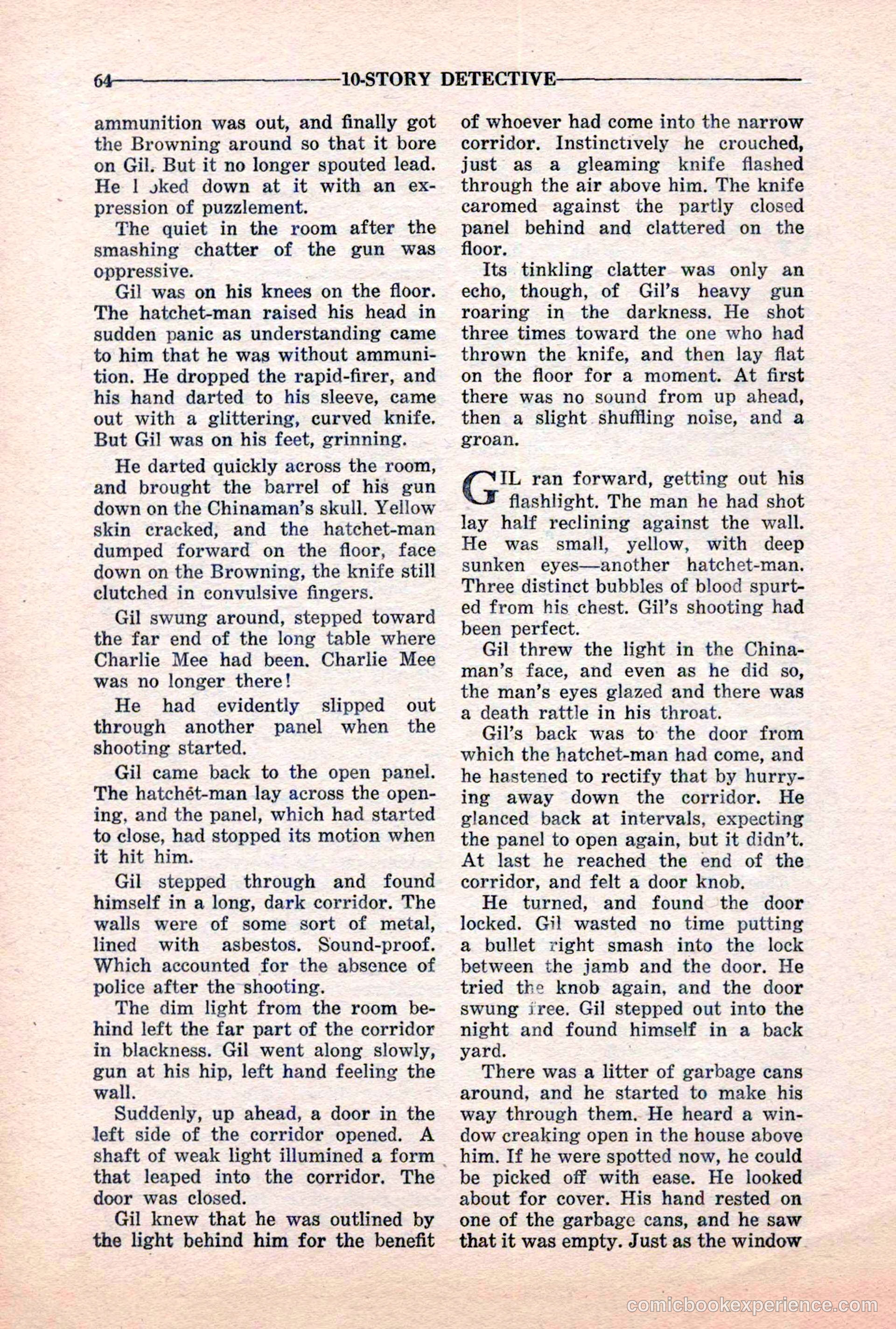 10-Story Detective, March 1941 — page 66 of 116