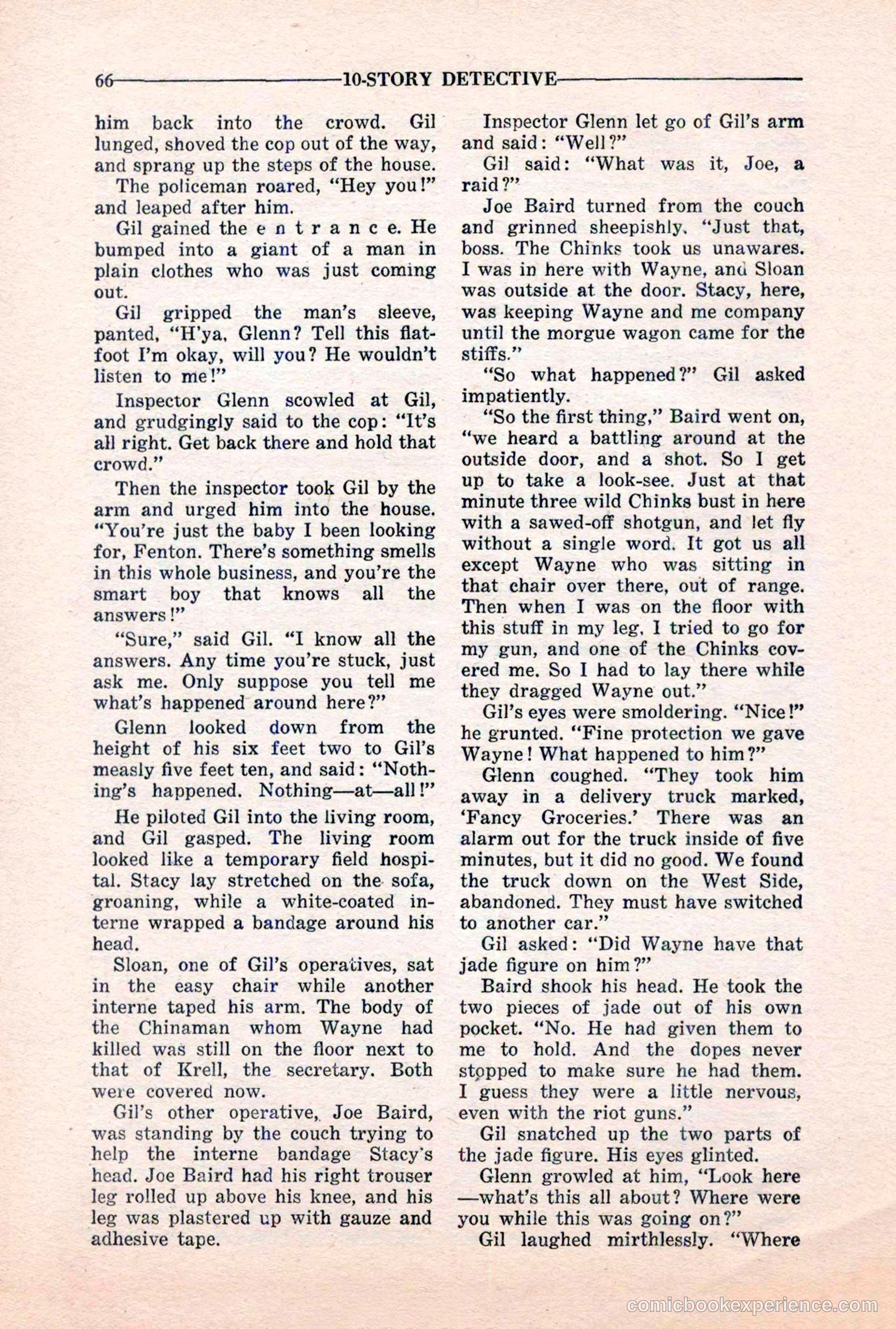 10-Story Detective, March 1941 — page 68 of 116