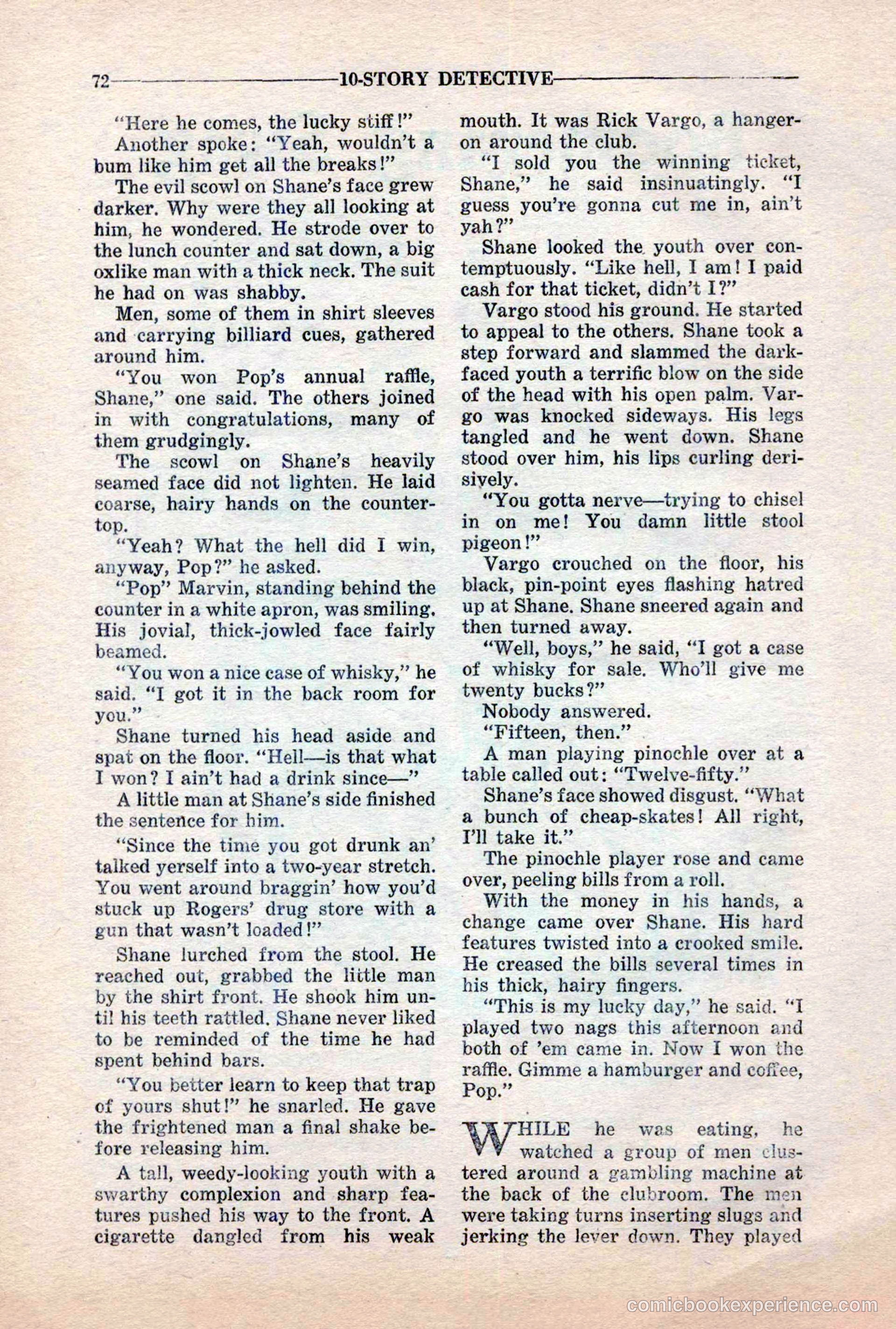 10-Story Detective, March 1941 — page 74 of 116