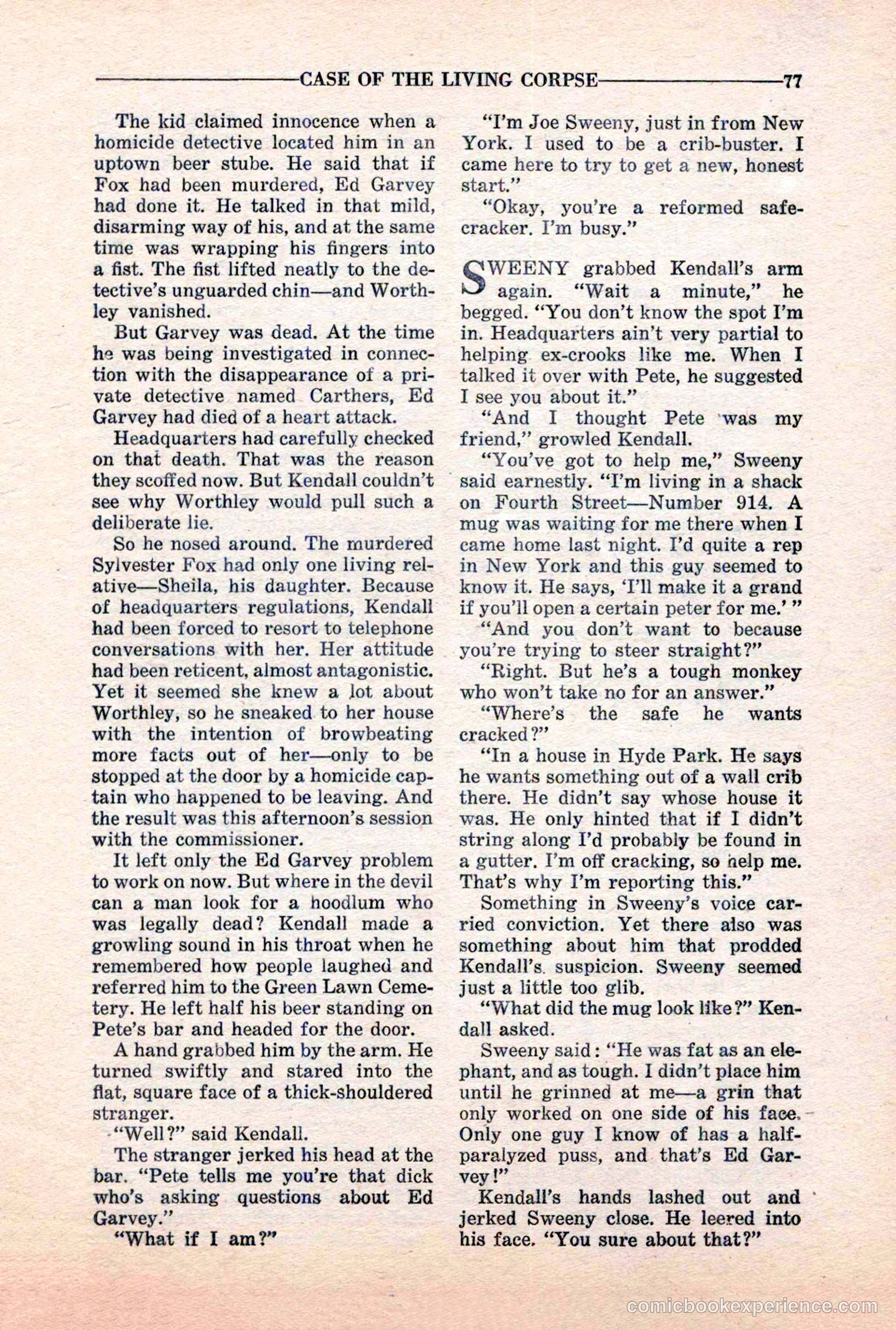 10-Story Detective, March 1941 — page 79 of 116