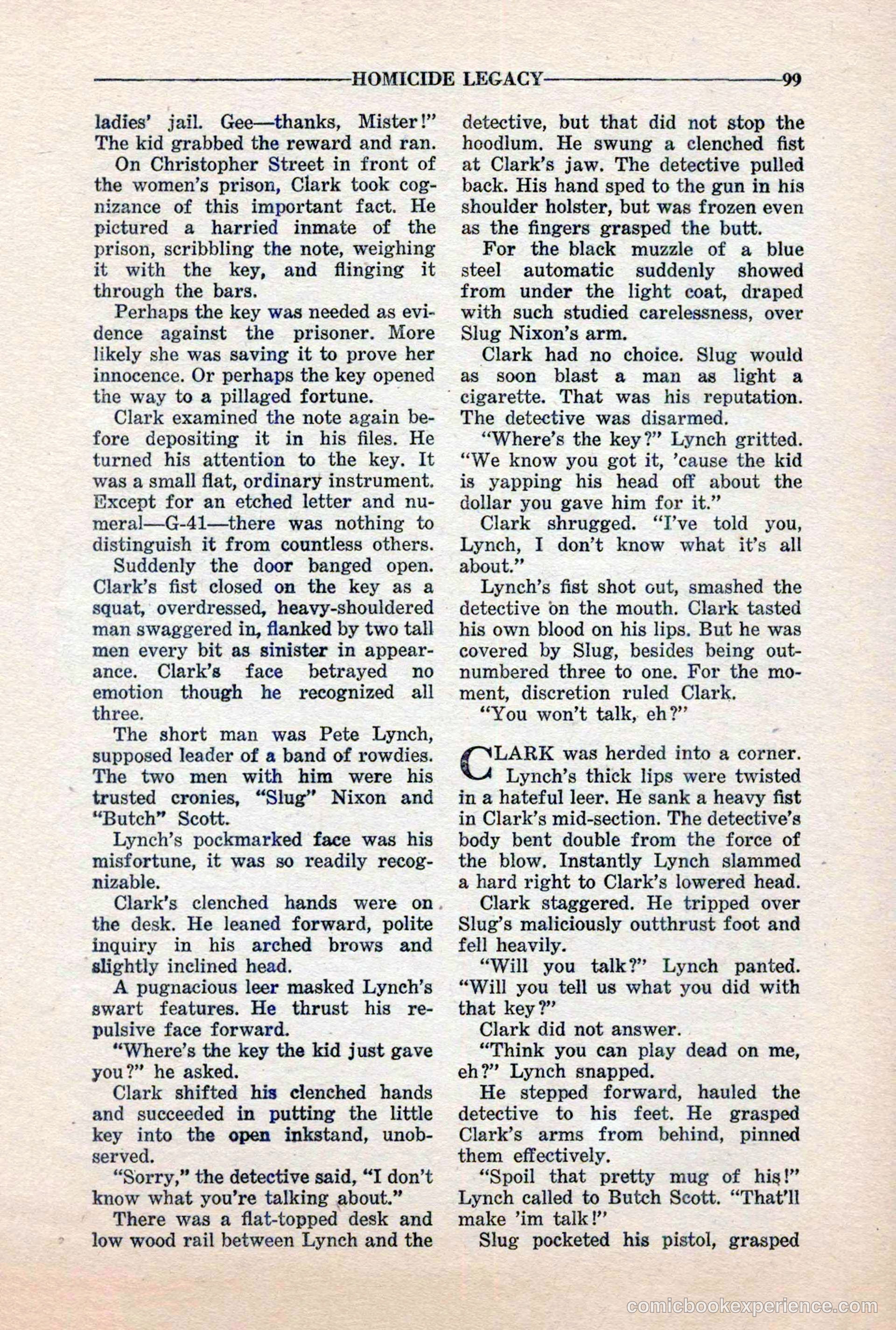 10-Story Detective, March 1941 — page 101 of 116