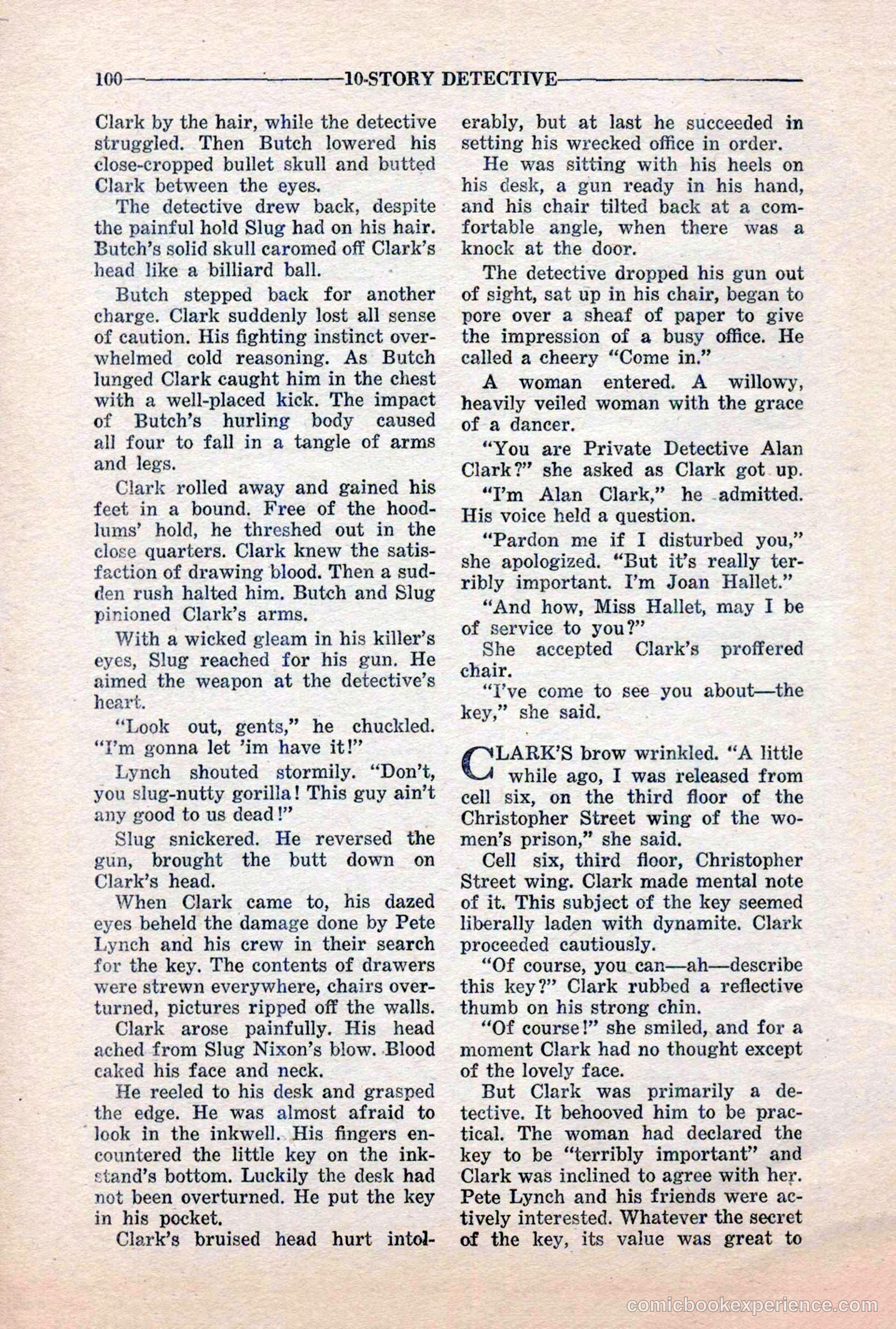10-Story Detective, March 1941 — page 102 of 116