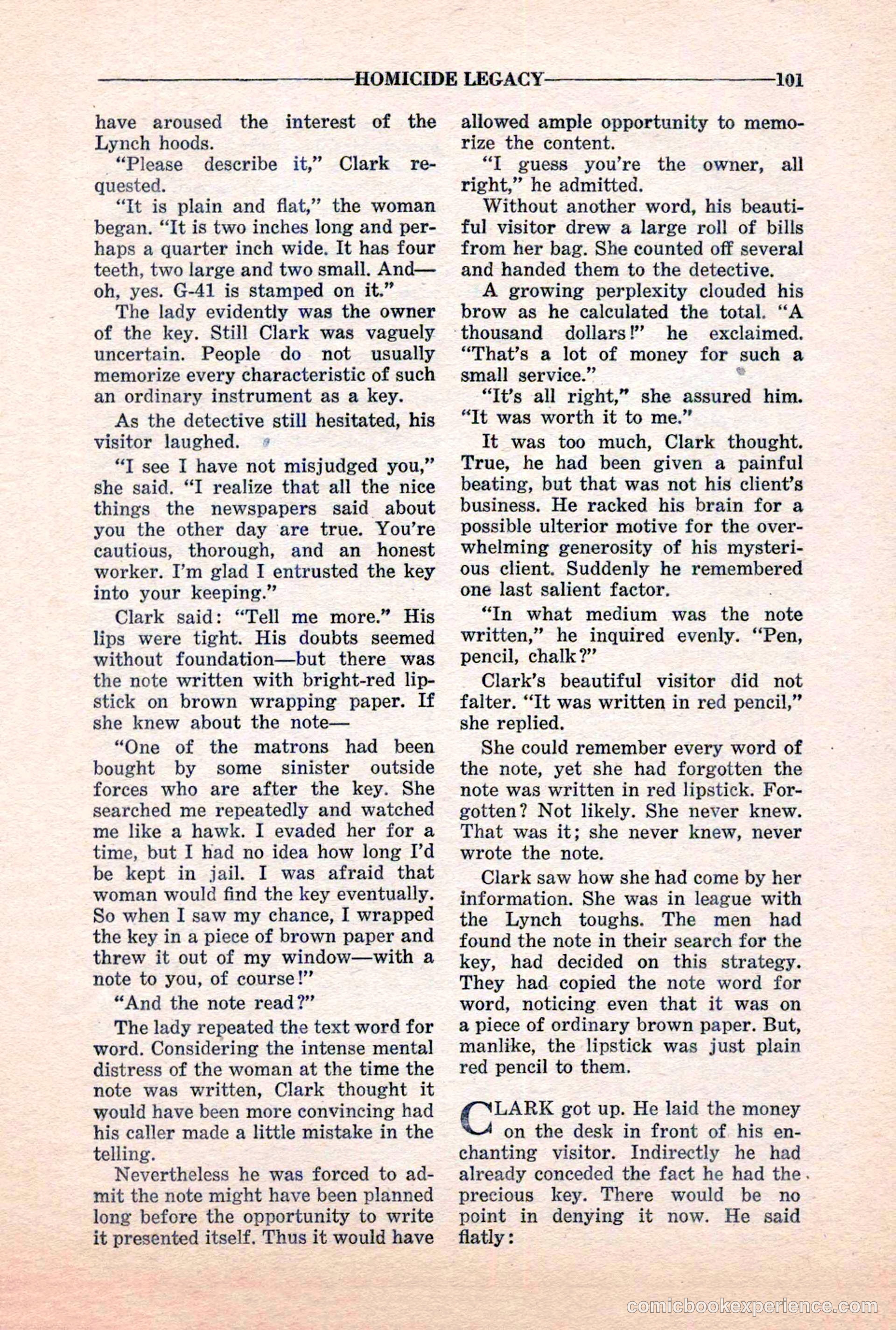 10-Story Detective, March 1941 — page 103 of 116