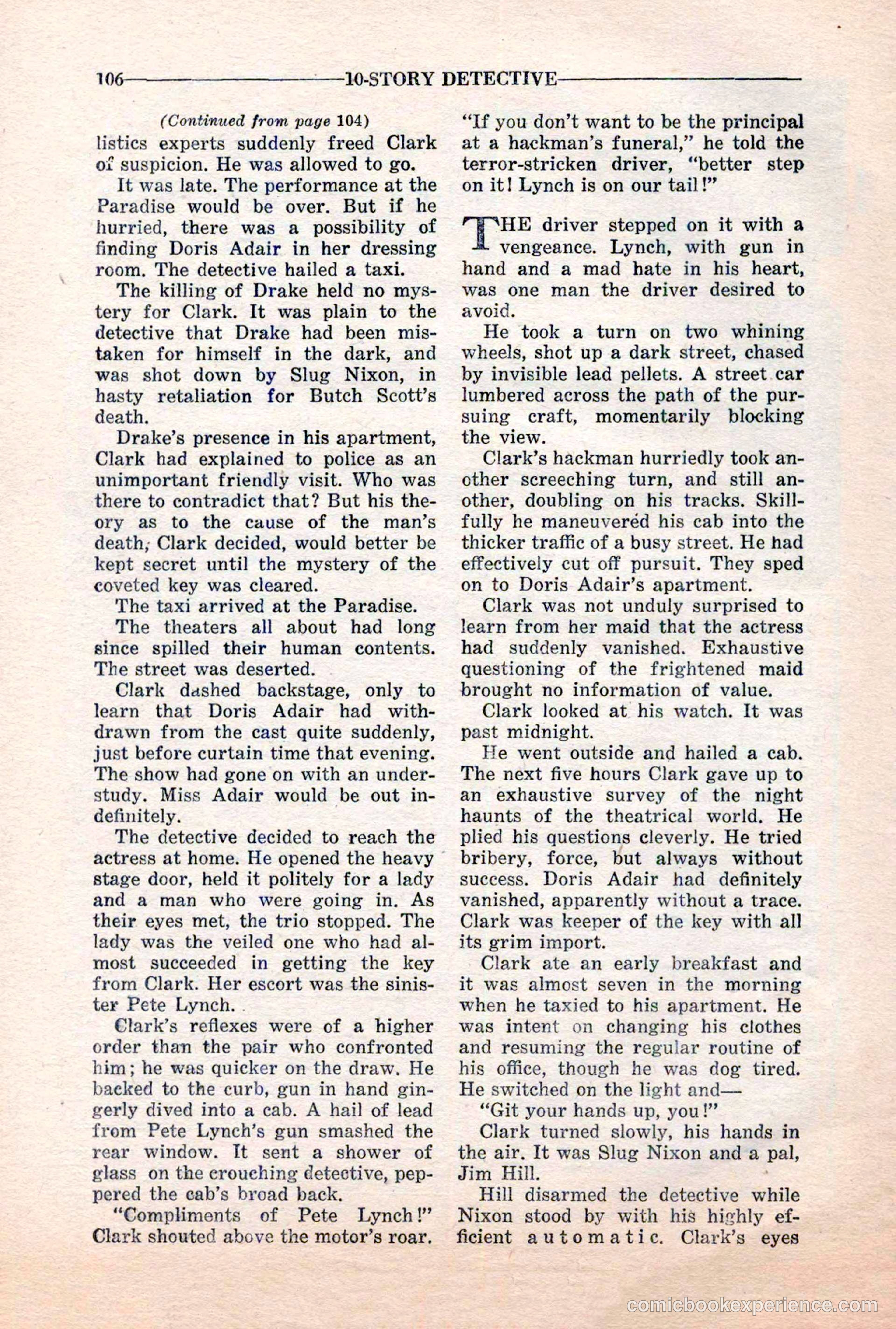 10-Story Detective, March 1941 — page 108 of 116