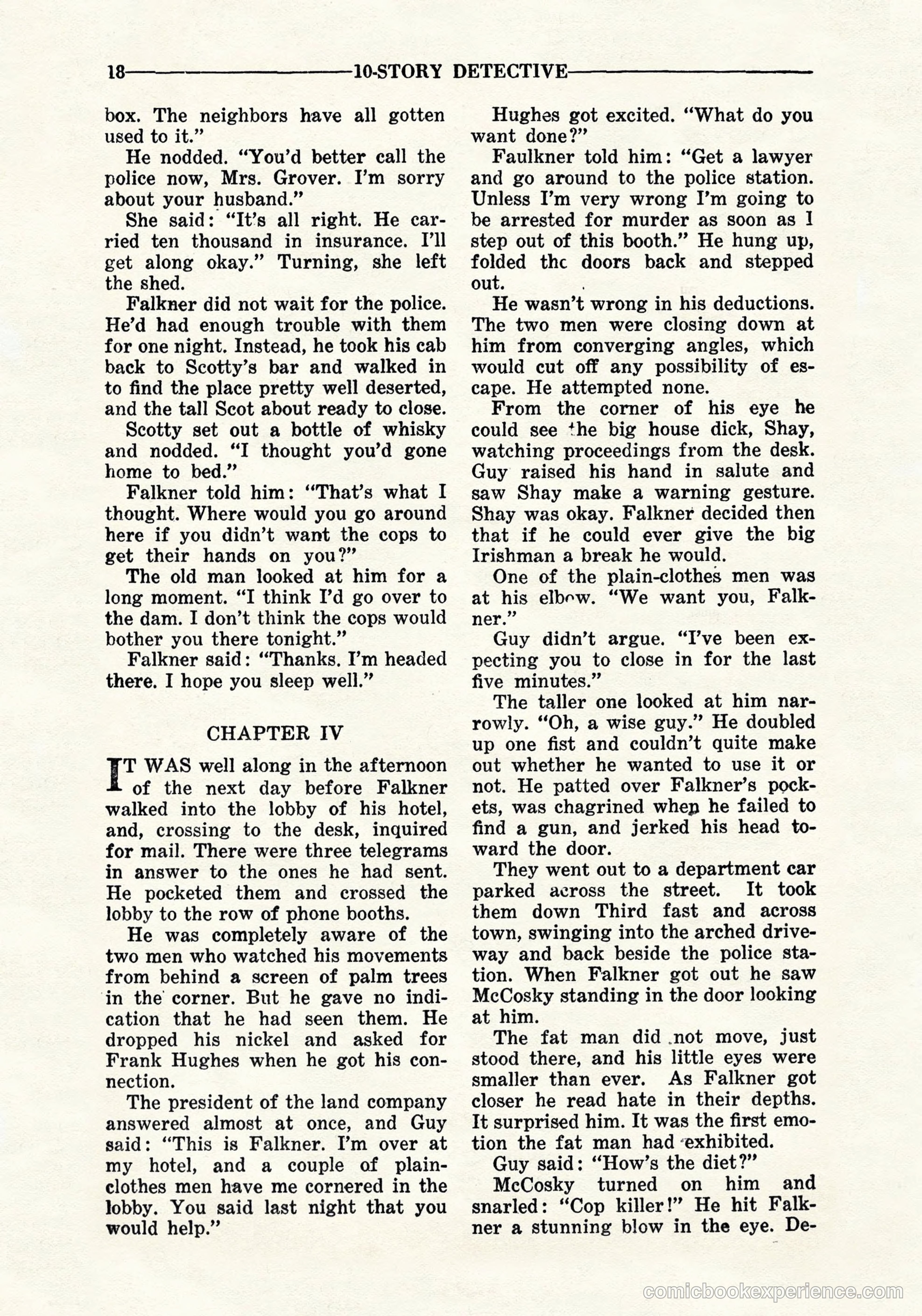 10-Story Detective, September 1941 — page 20 of 114