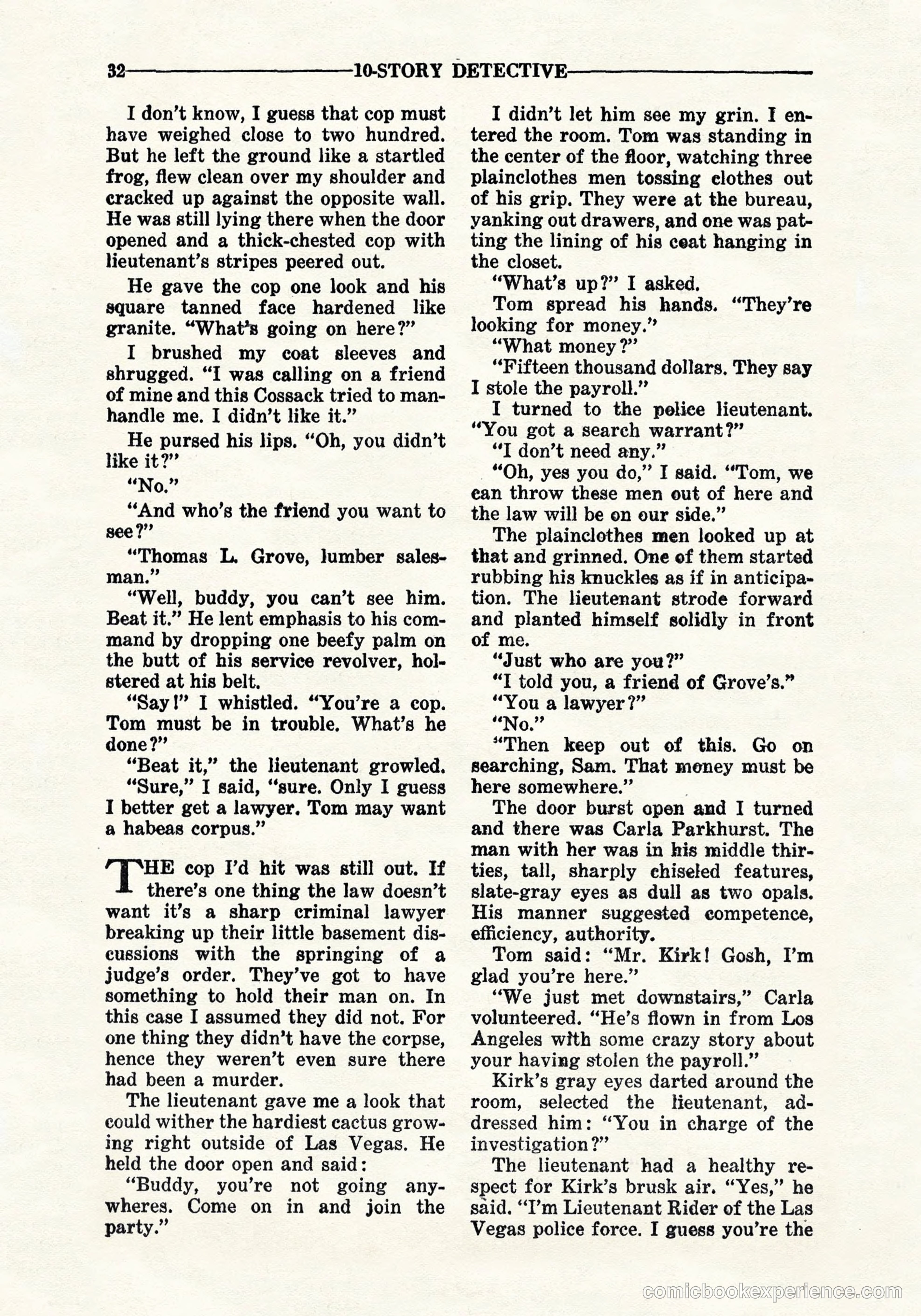 10-Story Detective, September 1941 — page 34 of 114