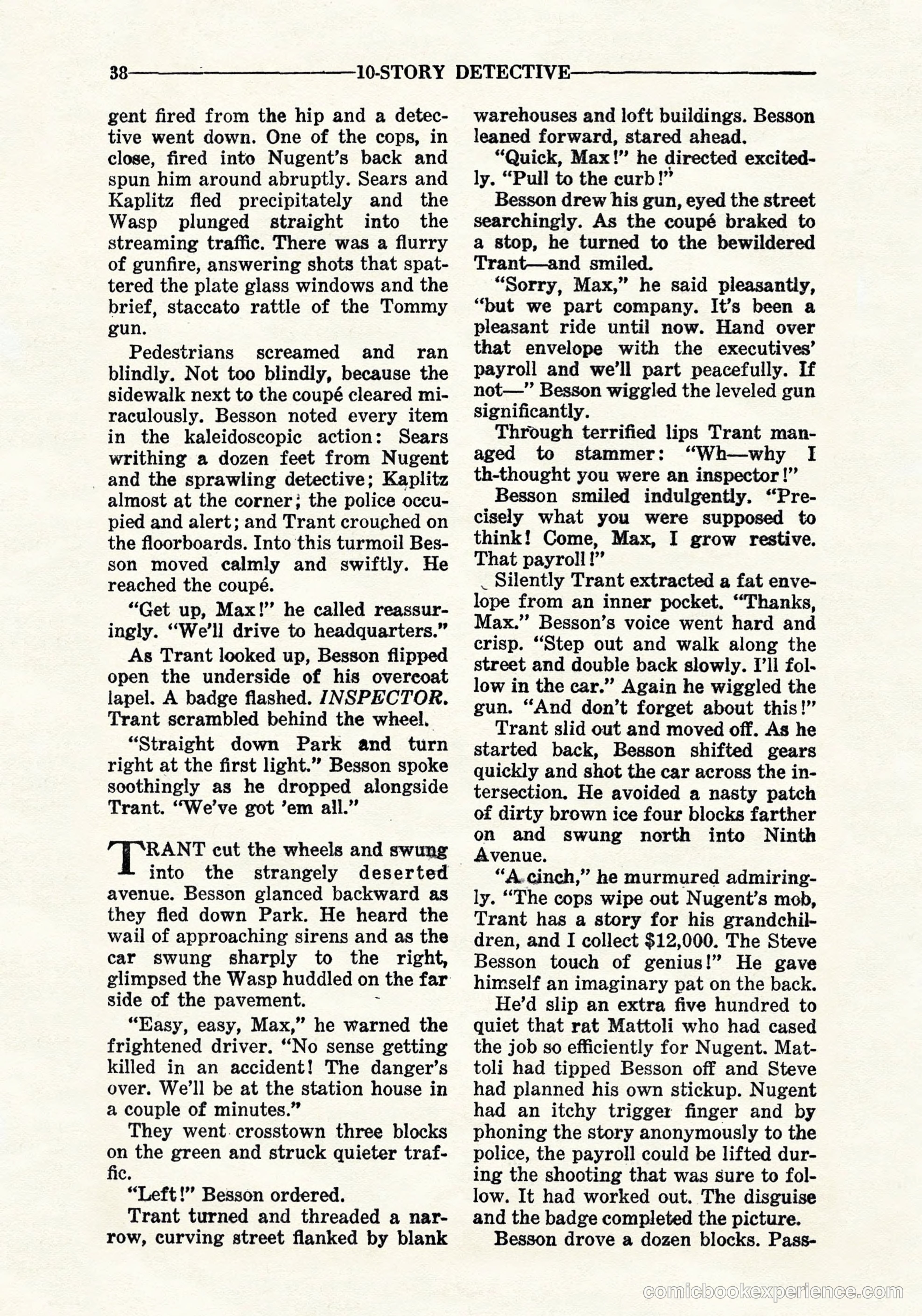 10-Story Detective, September 1941 — page 40 of 114
