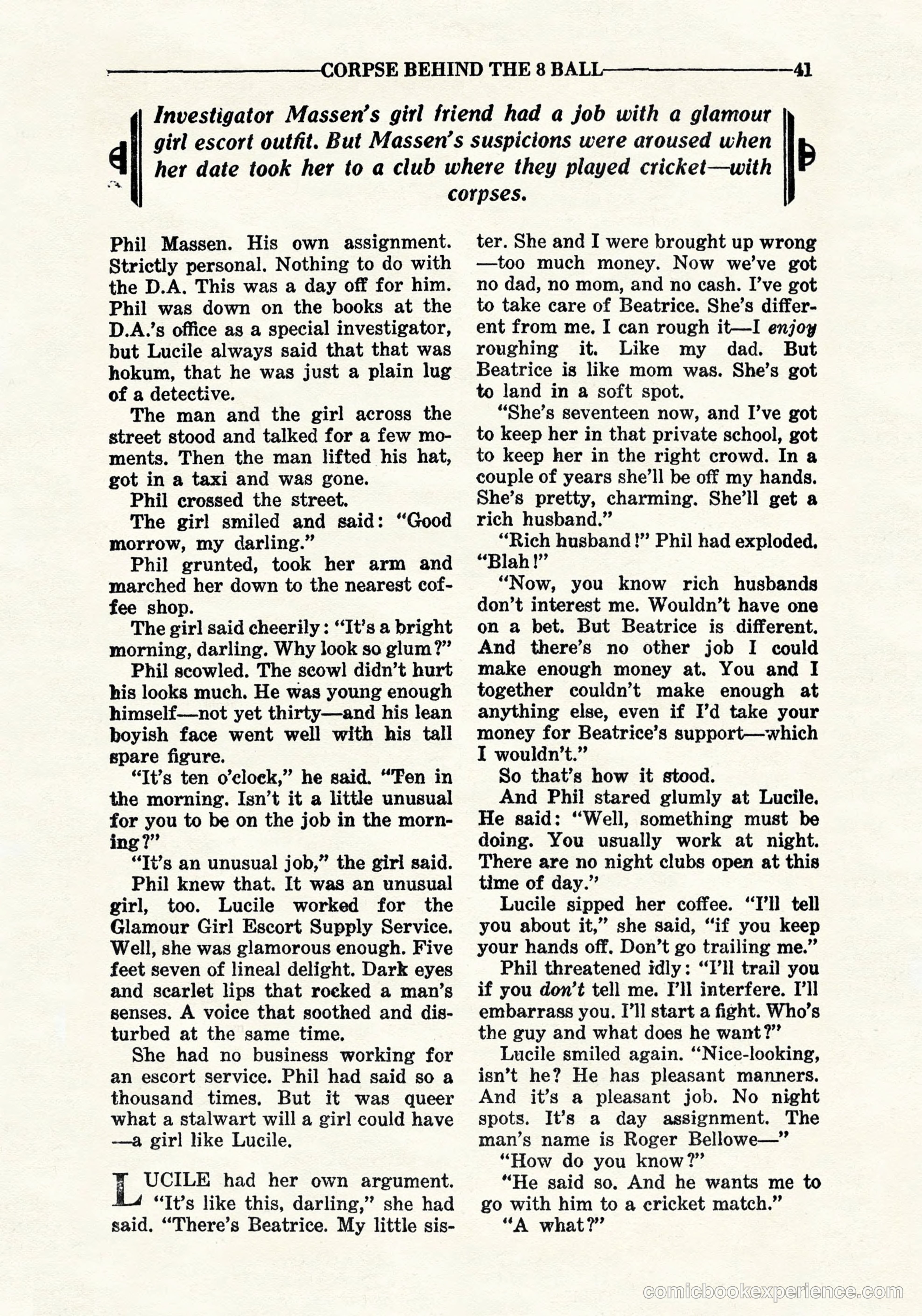 10-Story Detective, September 1941 — page 43 of 114