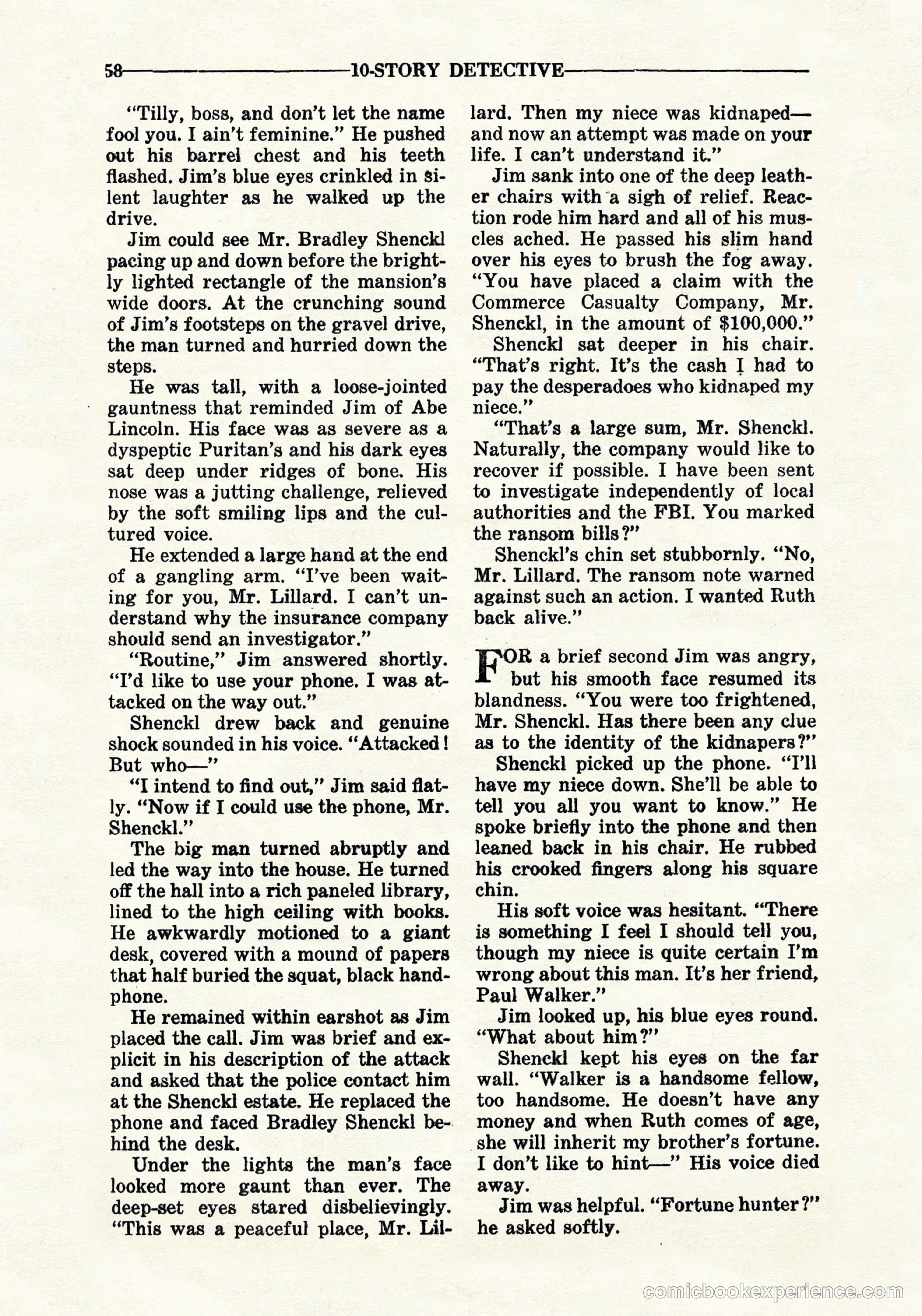10-Story Detective, September 1941 — page 60 of 114