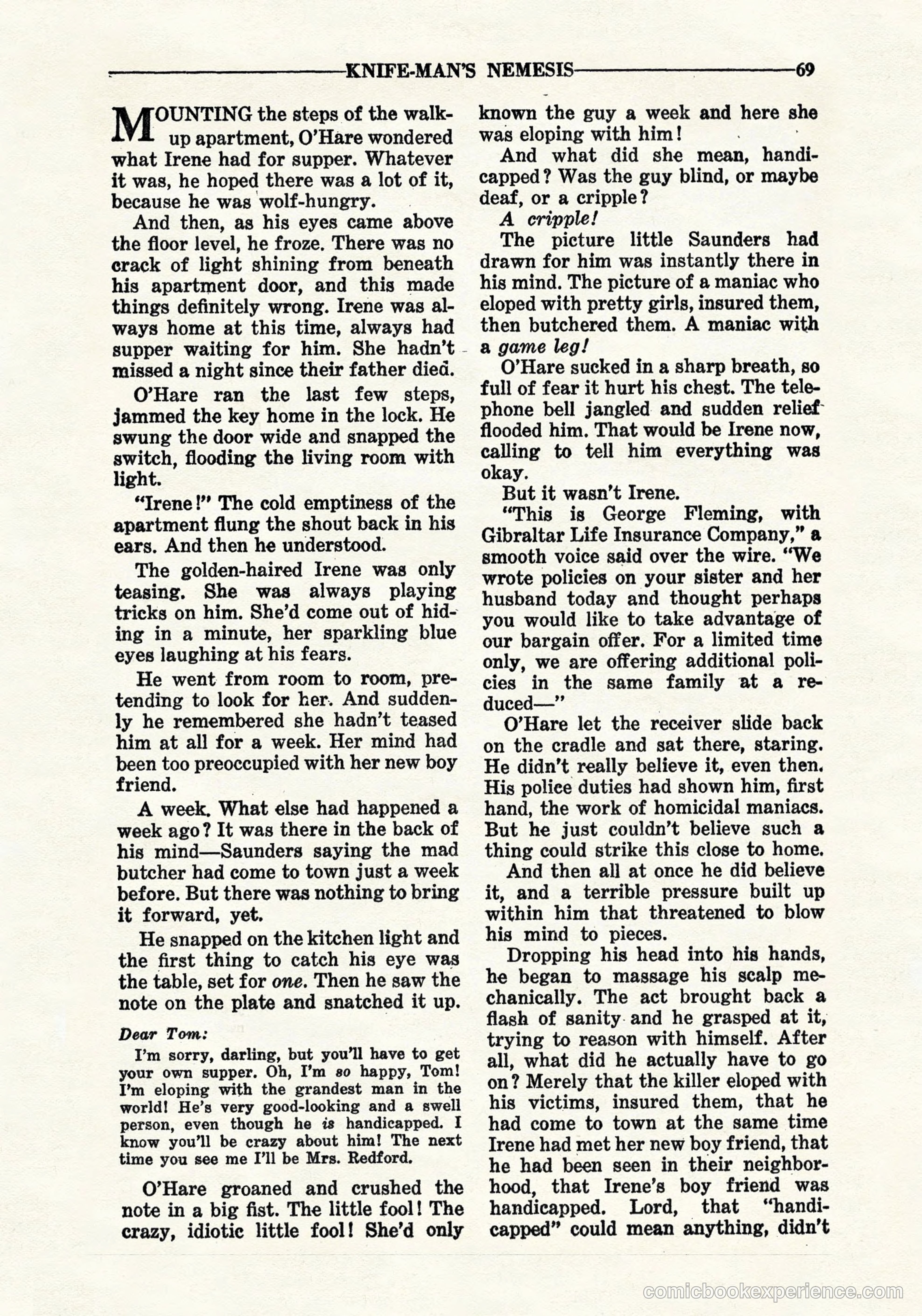 10-Story Detective, September 1941 — page 71 of 114
