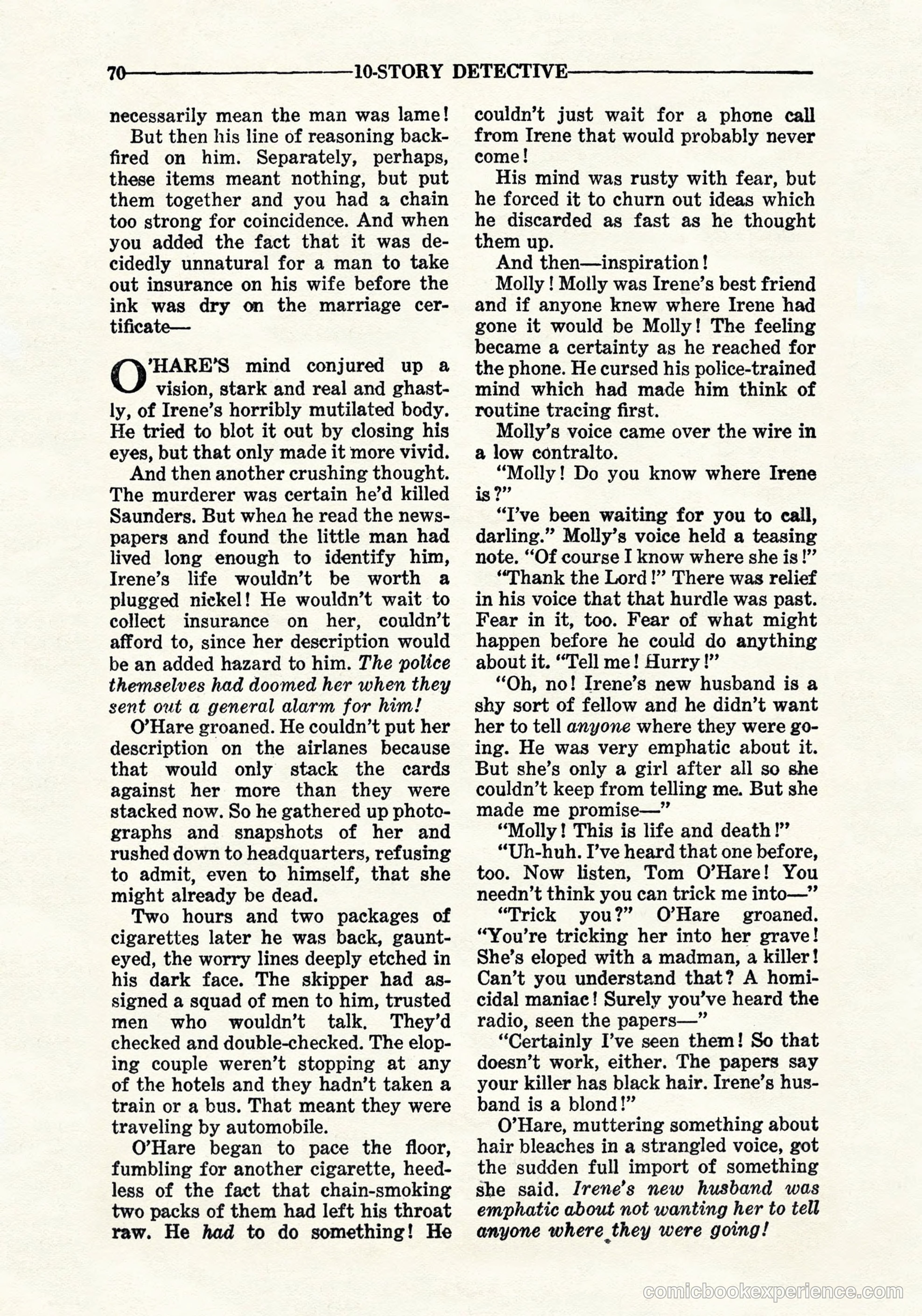 10-Story Detective, September 1941 — page 72 of 114