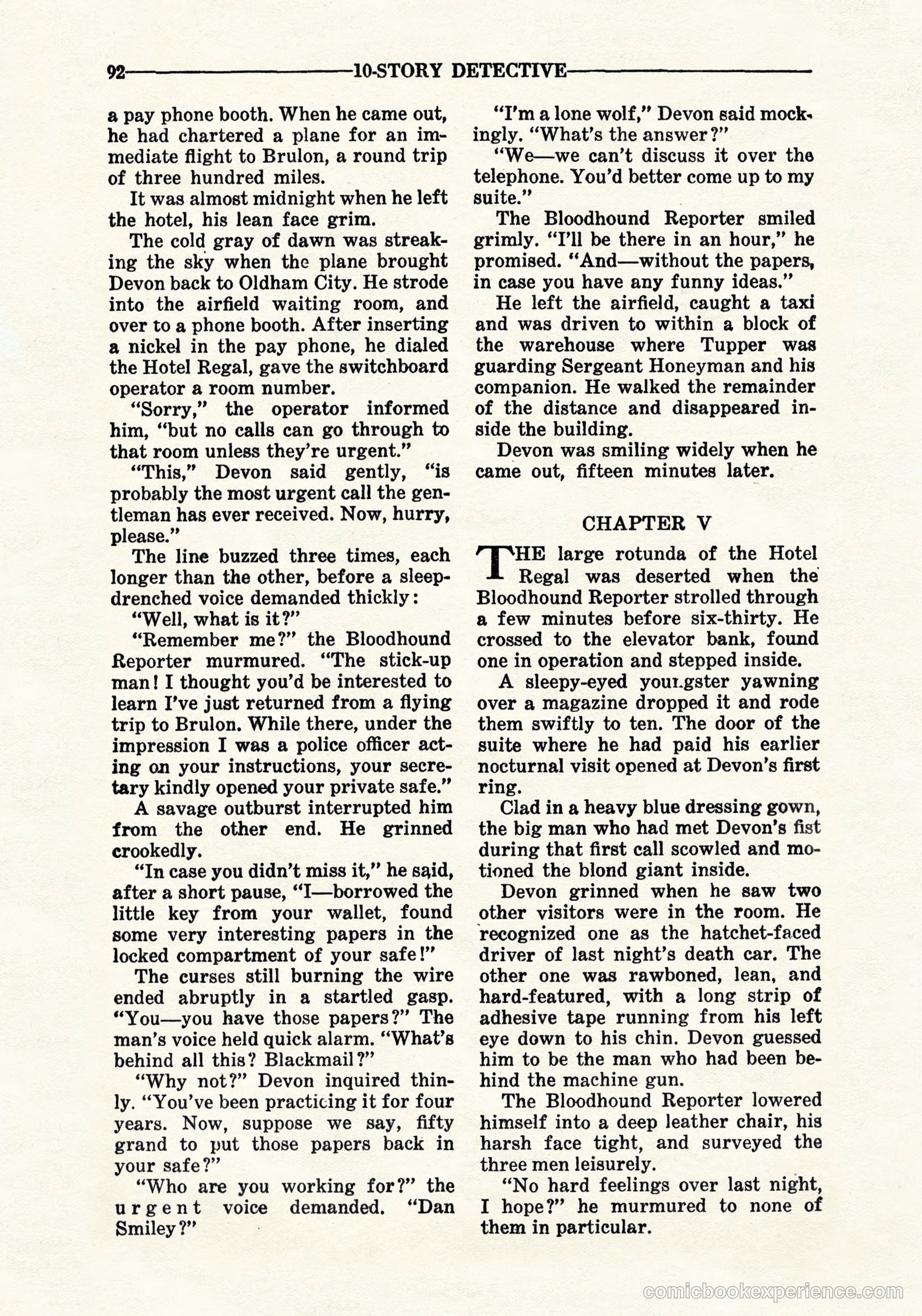 10-Story Detective, September 1941 — page 94 of 114