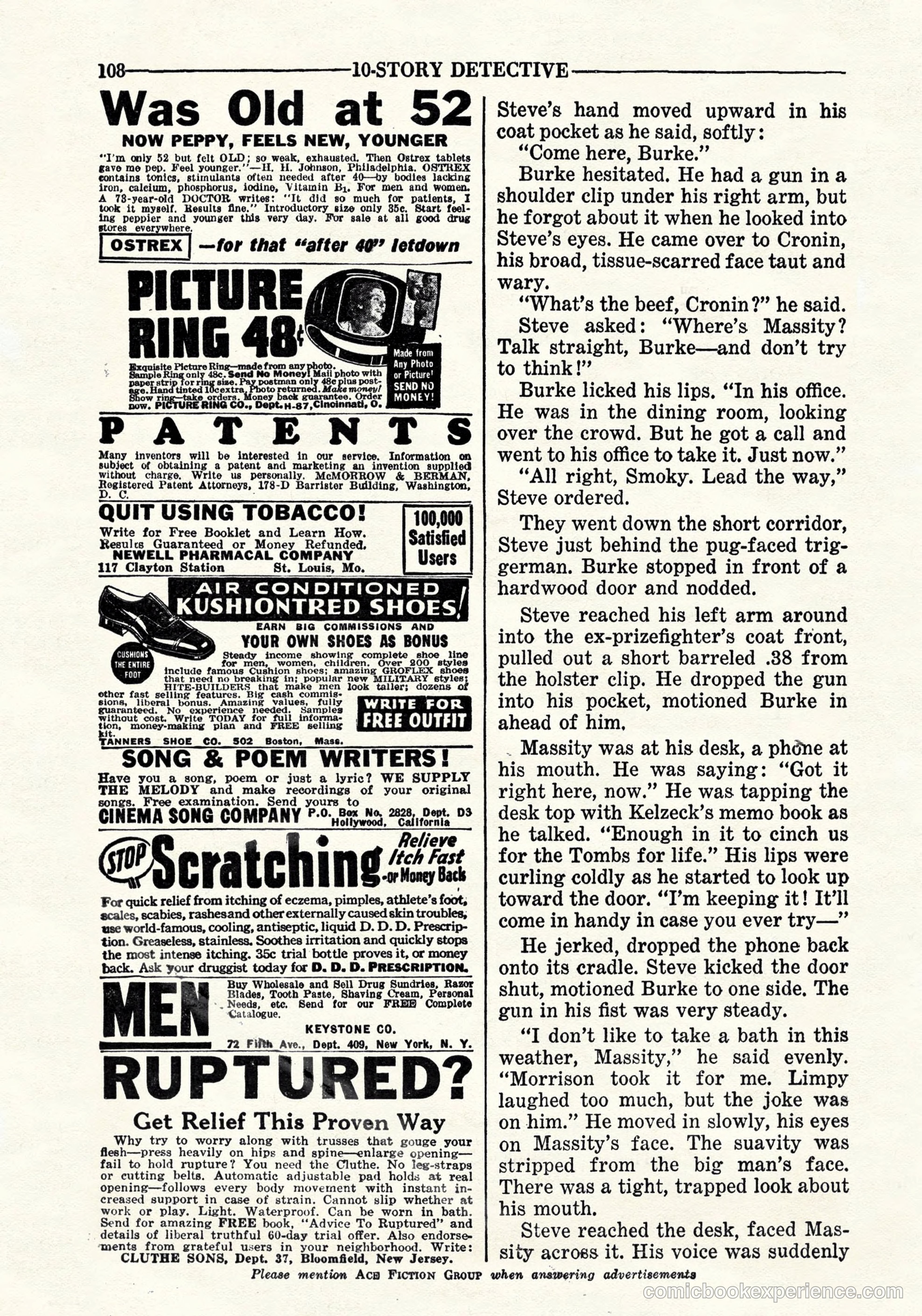 10-Story Detective, September 1941 — page 110 of 114