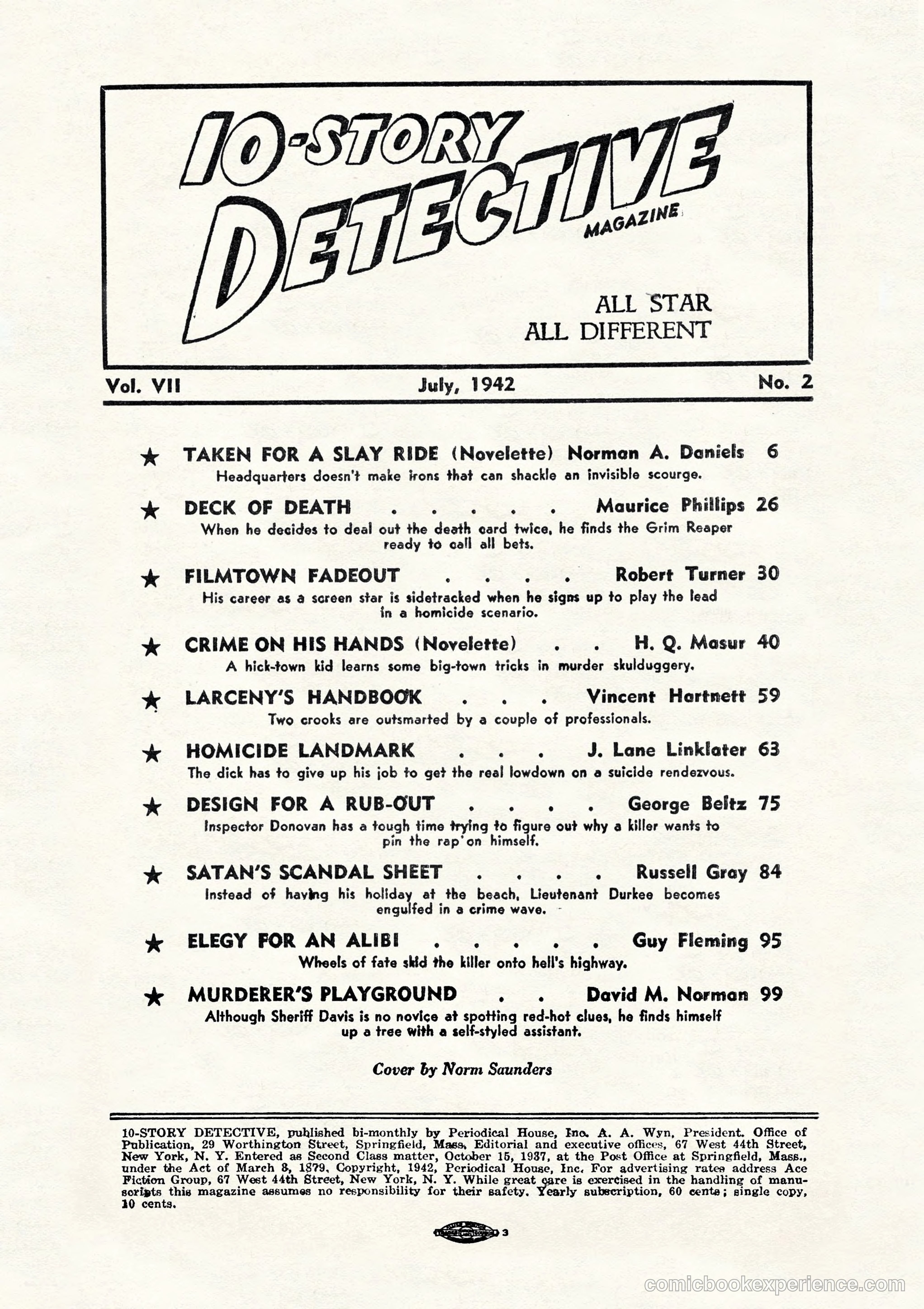 10-Story Detective, July 1942 — page 4 of 116