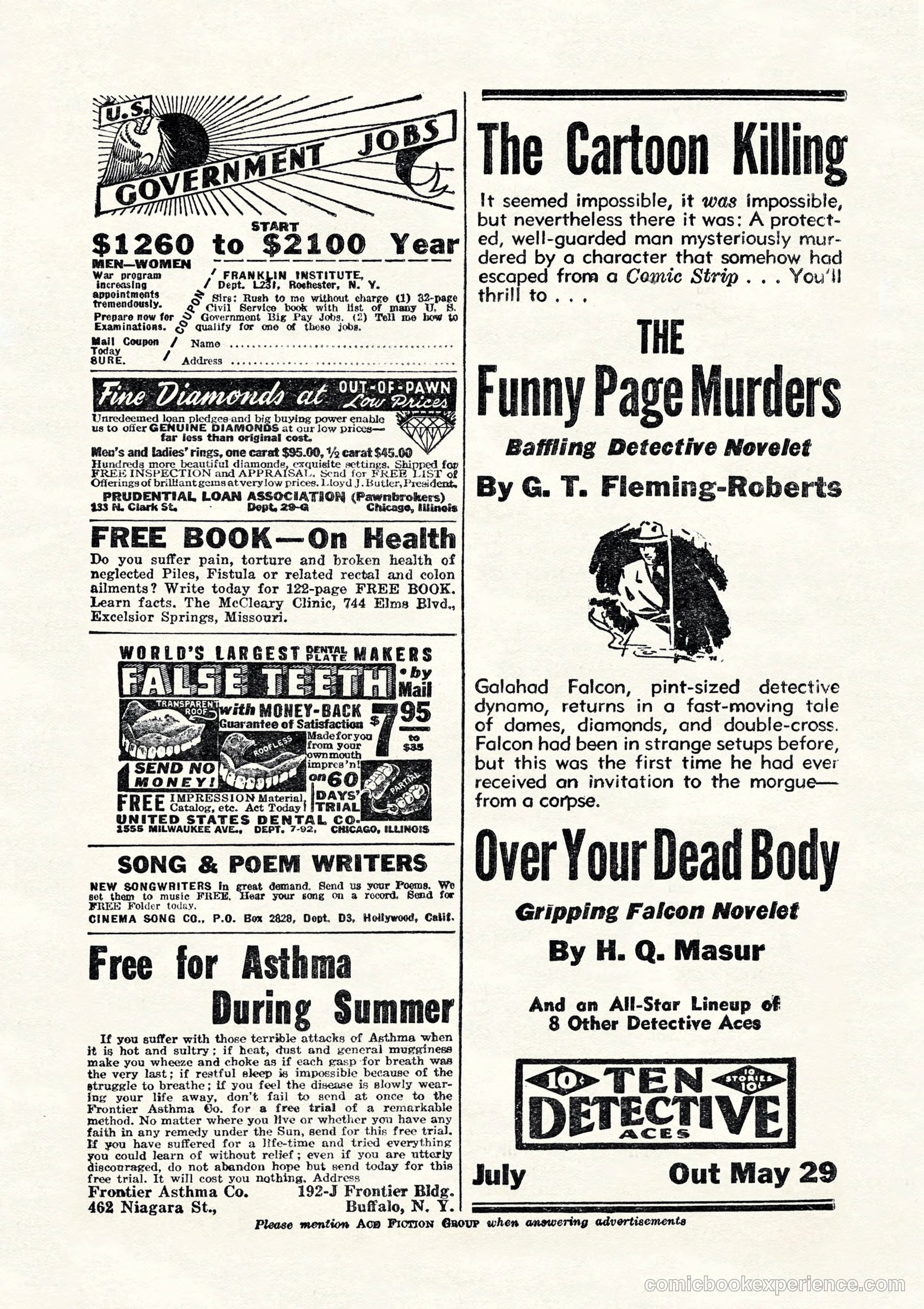 10-Story Detective, July 1942 — page 6 of 116