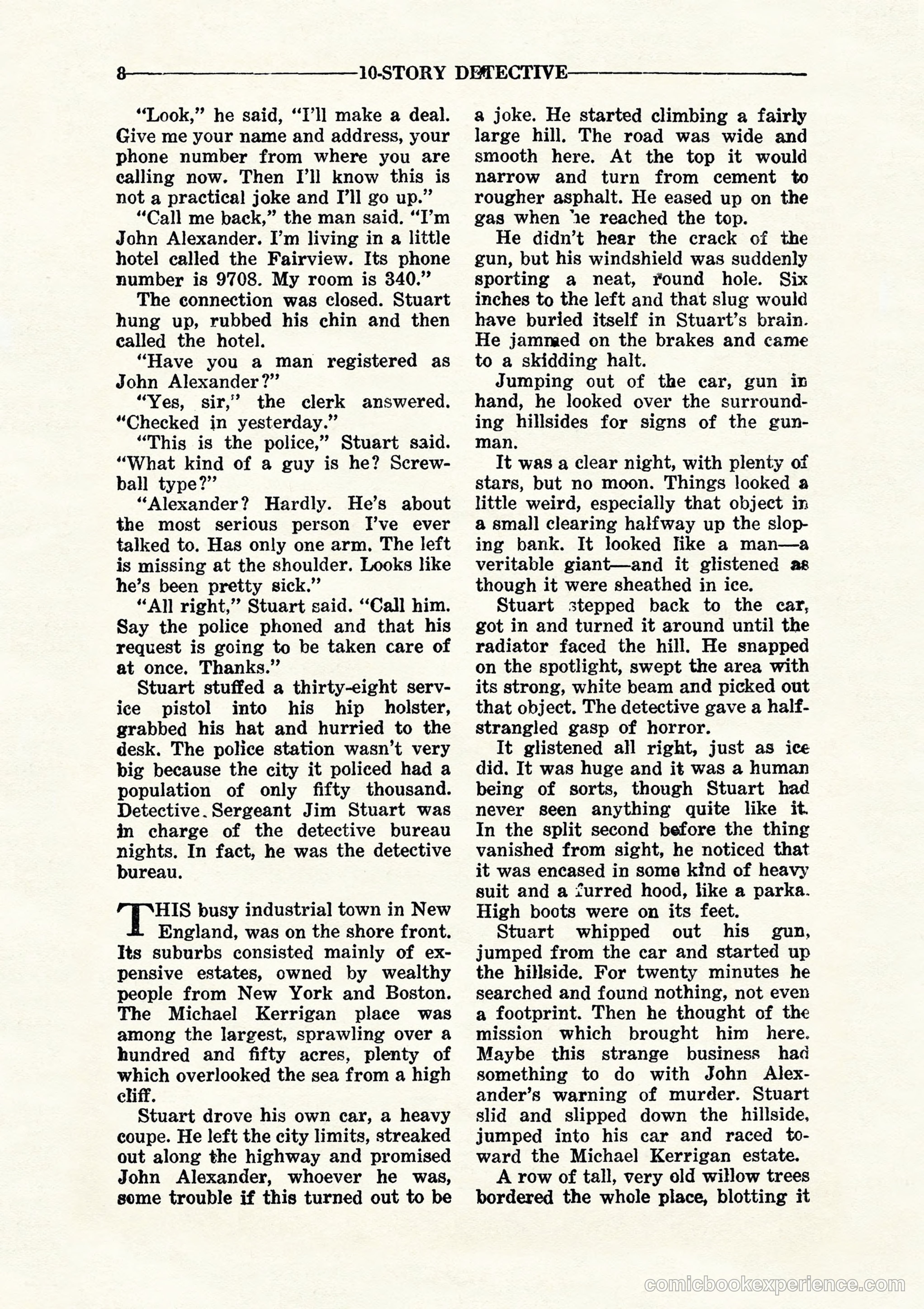 10-Story Detective, July 1942 — page 10 of 116