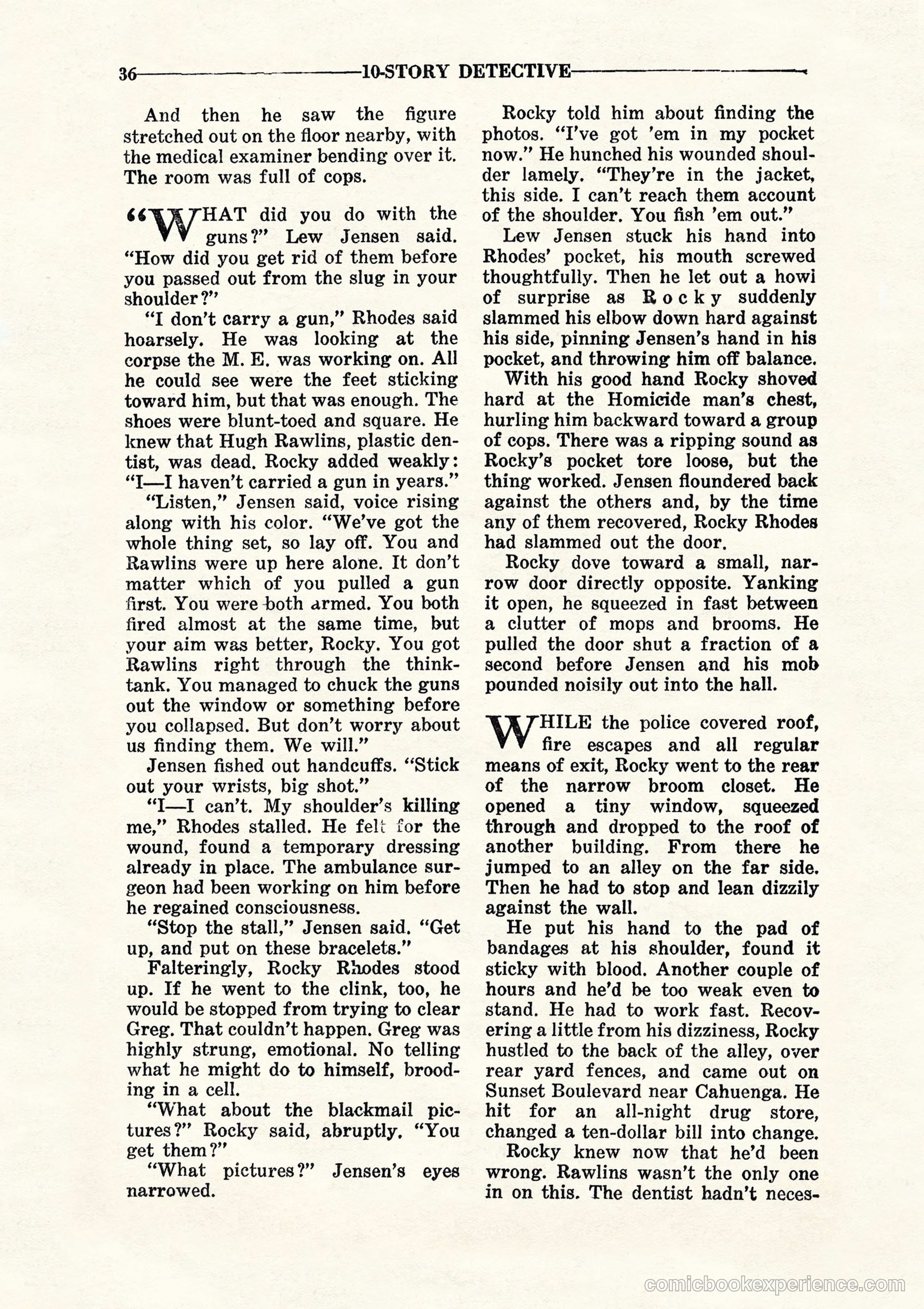 10-Story Detective, July 1942 — page 38 of 116