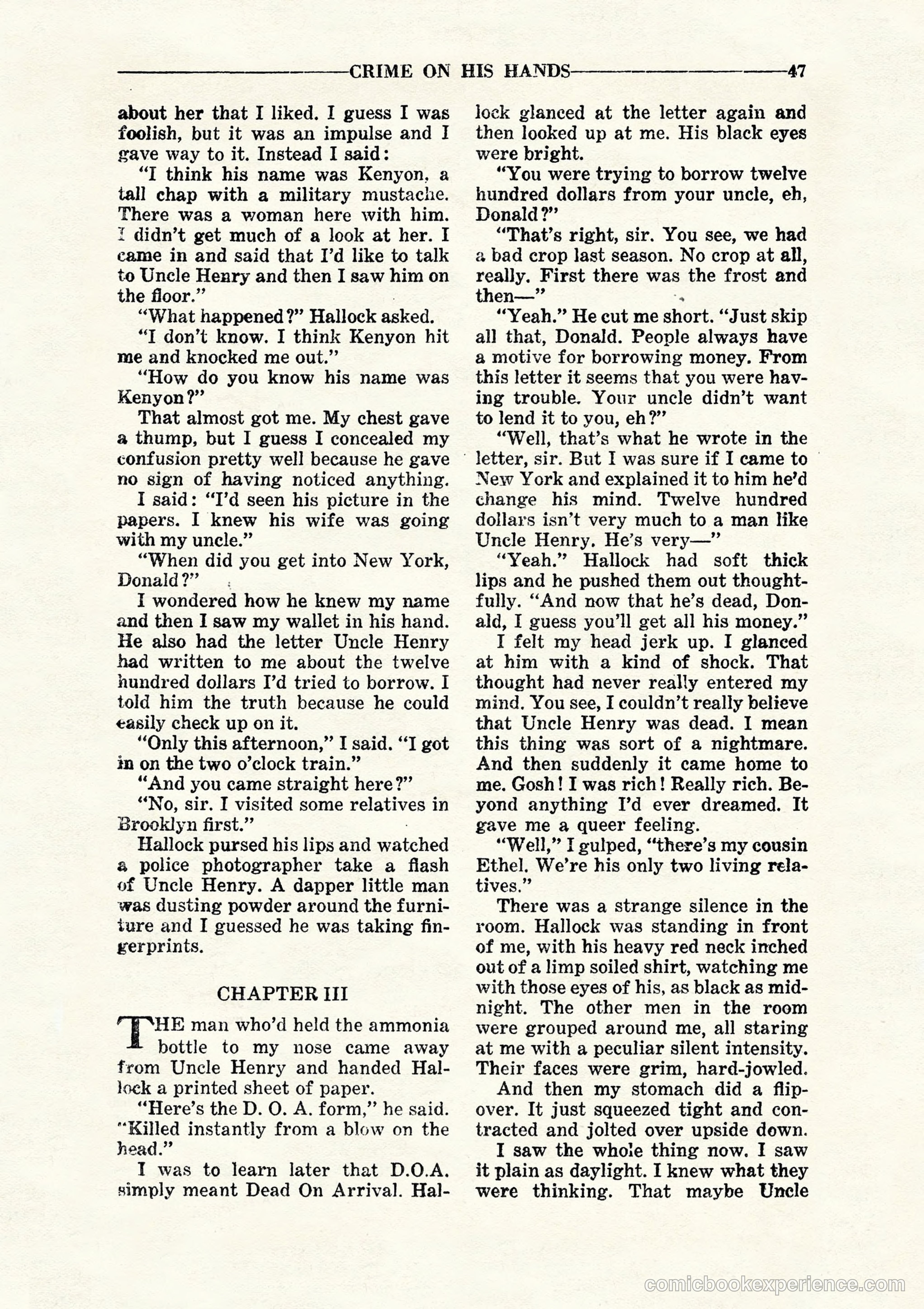 10-Story Detective, July 1942 — page 49 of 116
