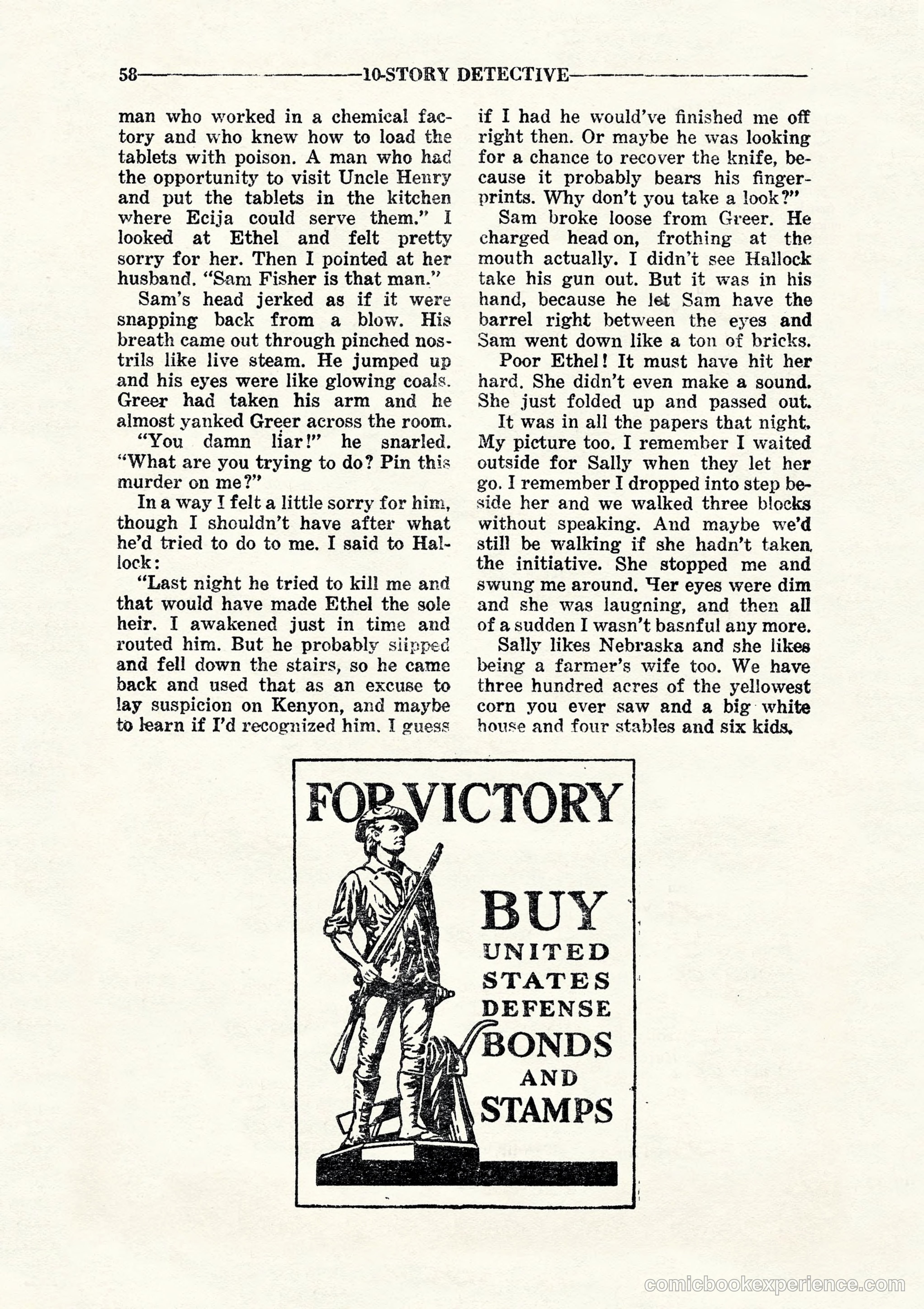 10-Story Detective, July 1942 — page 60 of 116