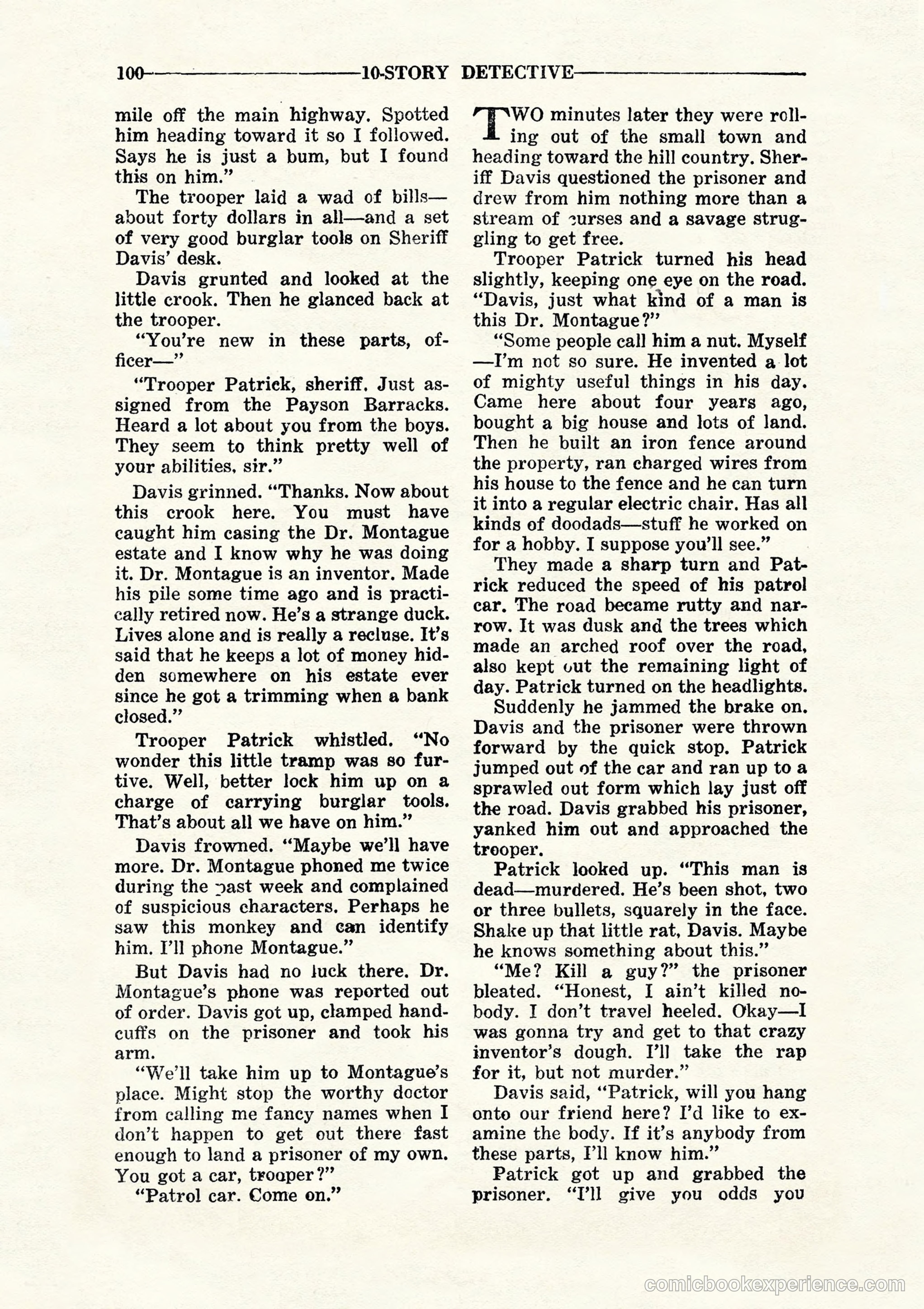 10-Story Detective, July 1942 — page 102 of 116