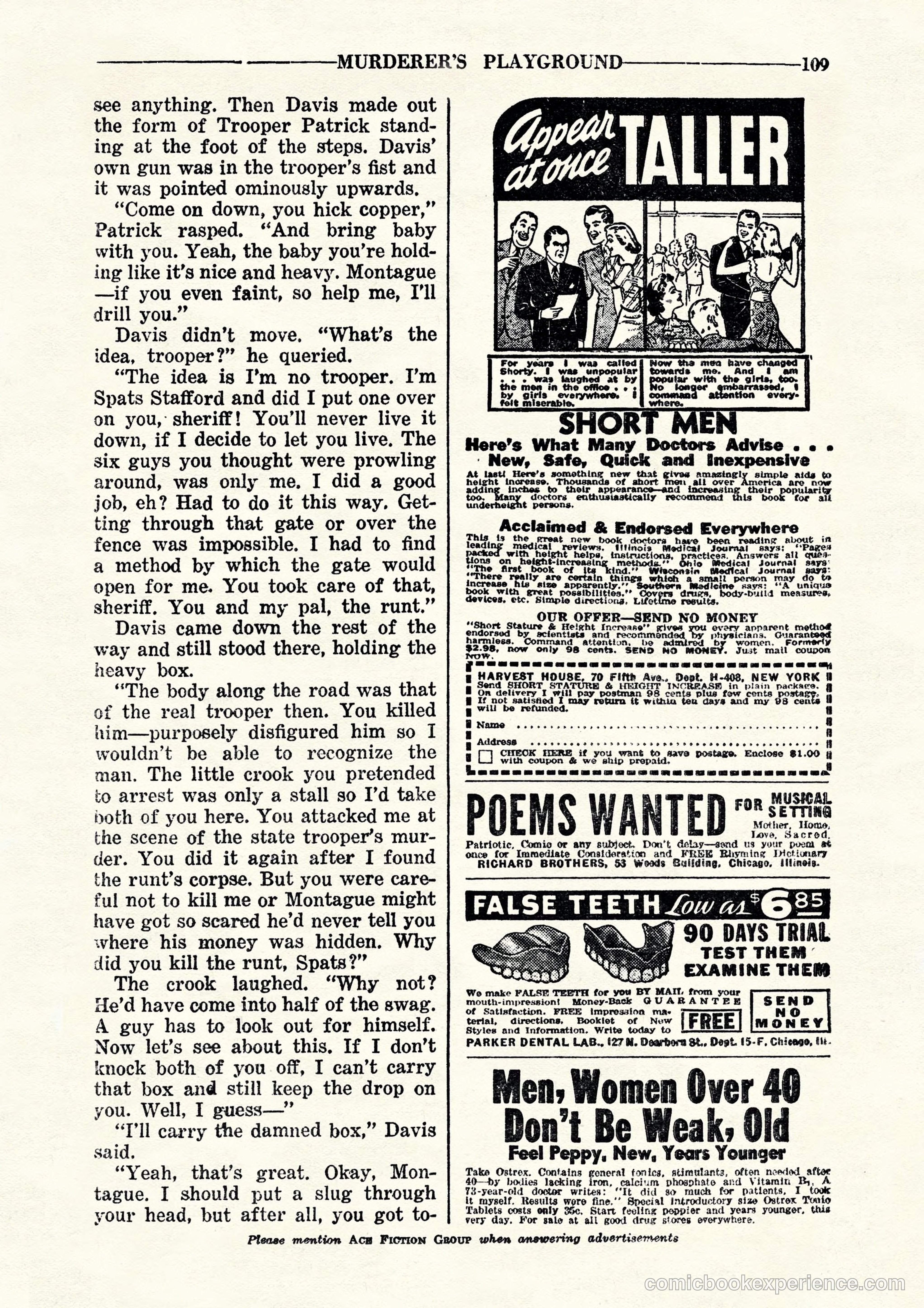 10-Story Detective, July 1942 — page 111 of 116