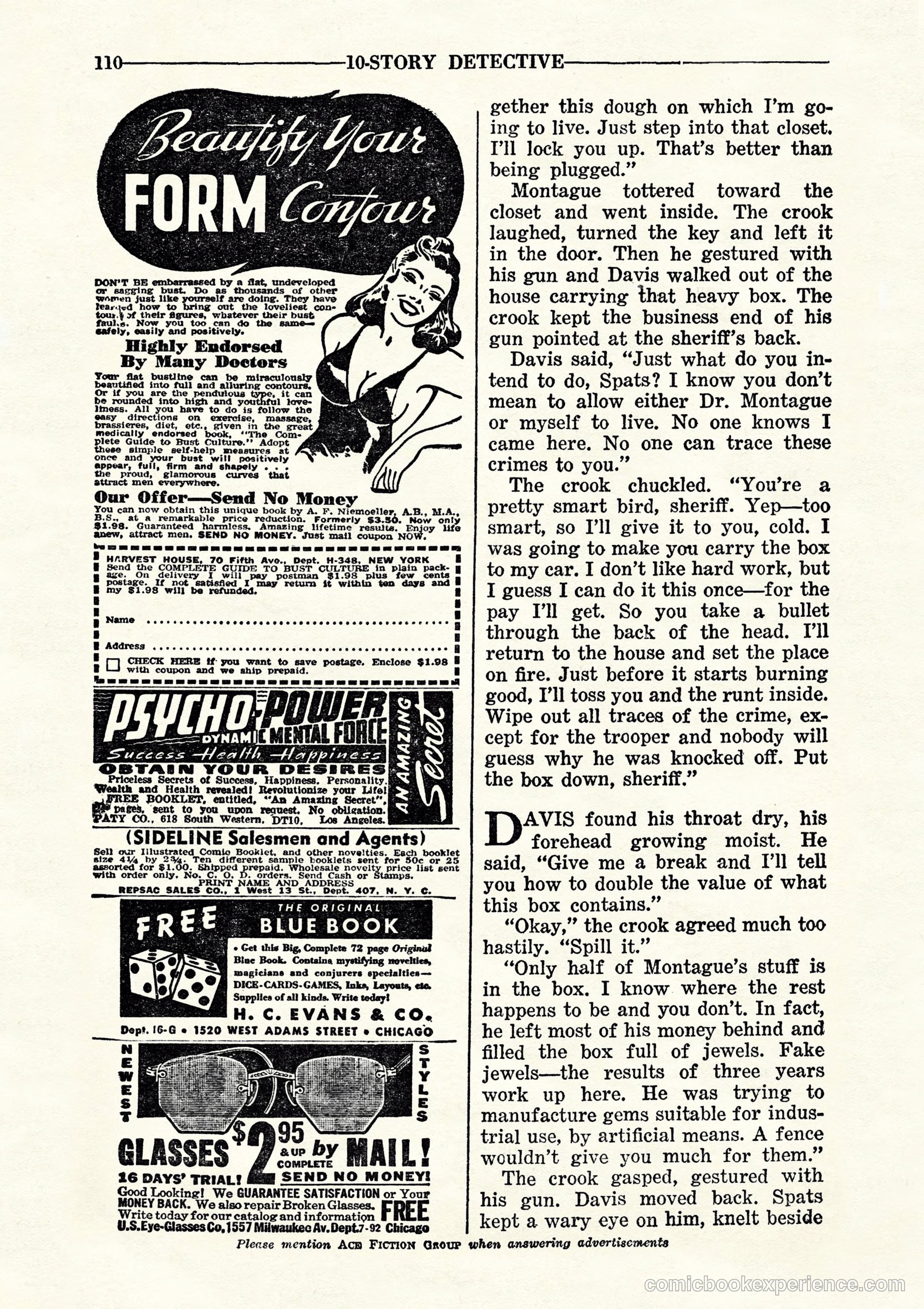 10-Story Detective, July 1942 — page 112 of 116