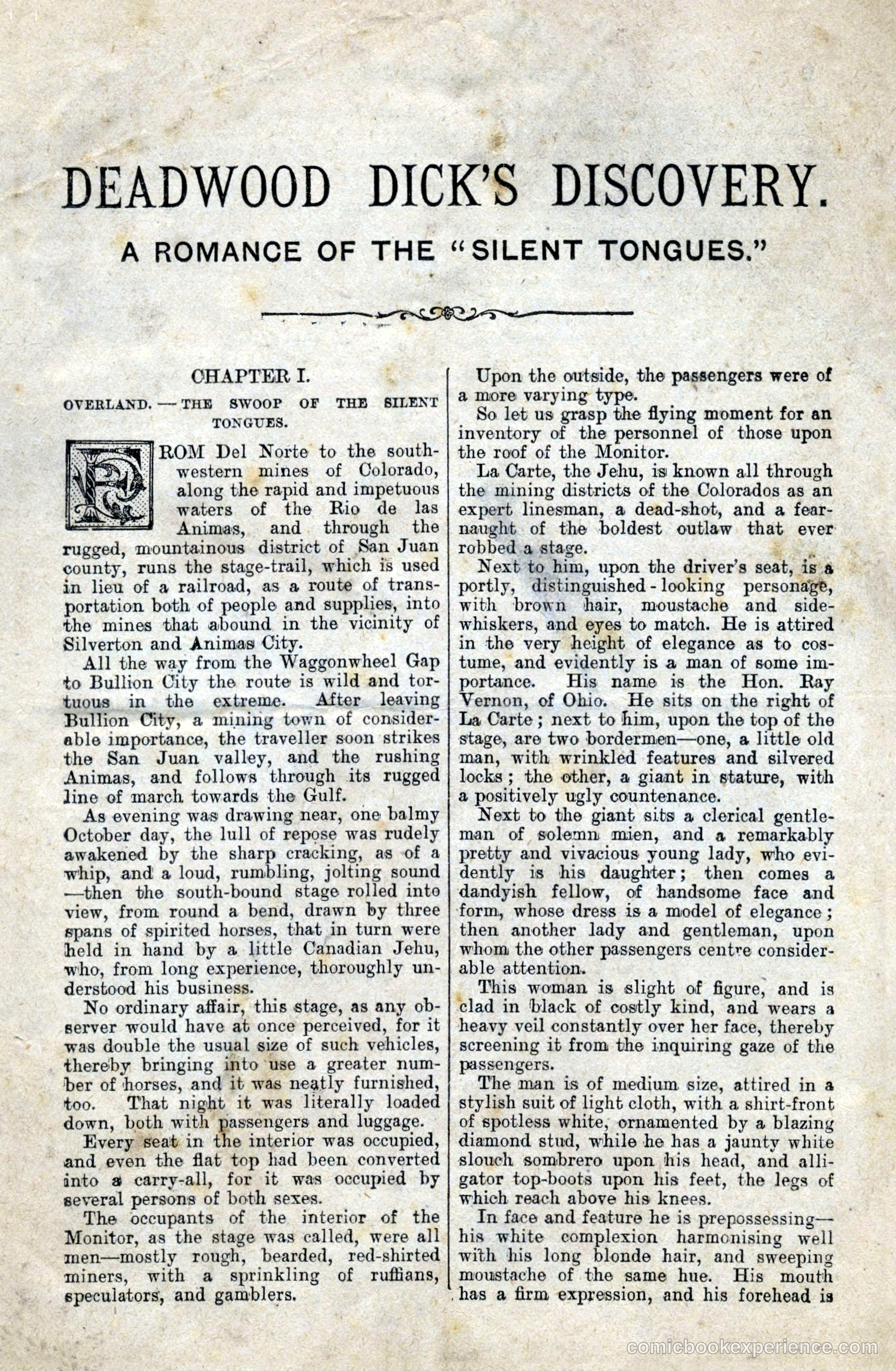 Deadwood Dick's Discovery — page 3 of 36