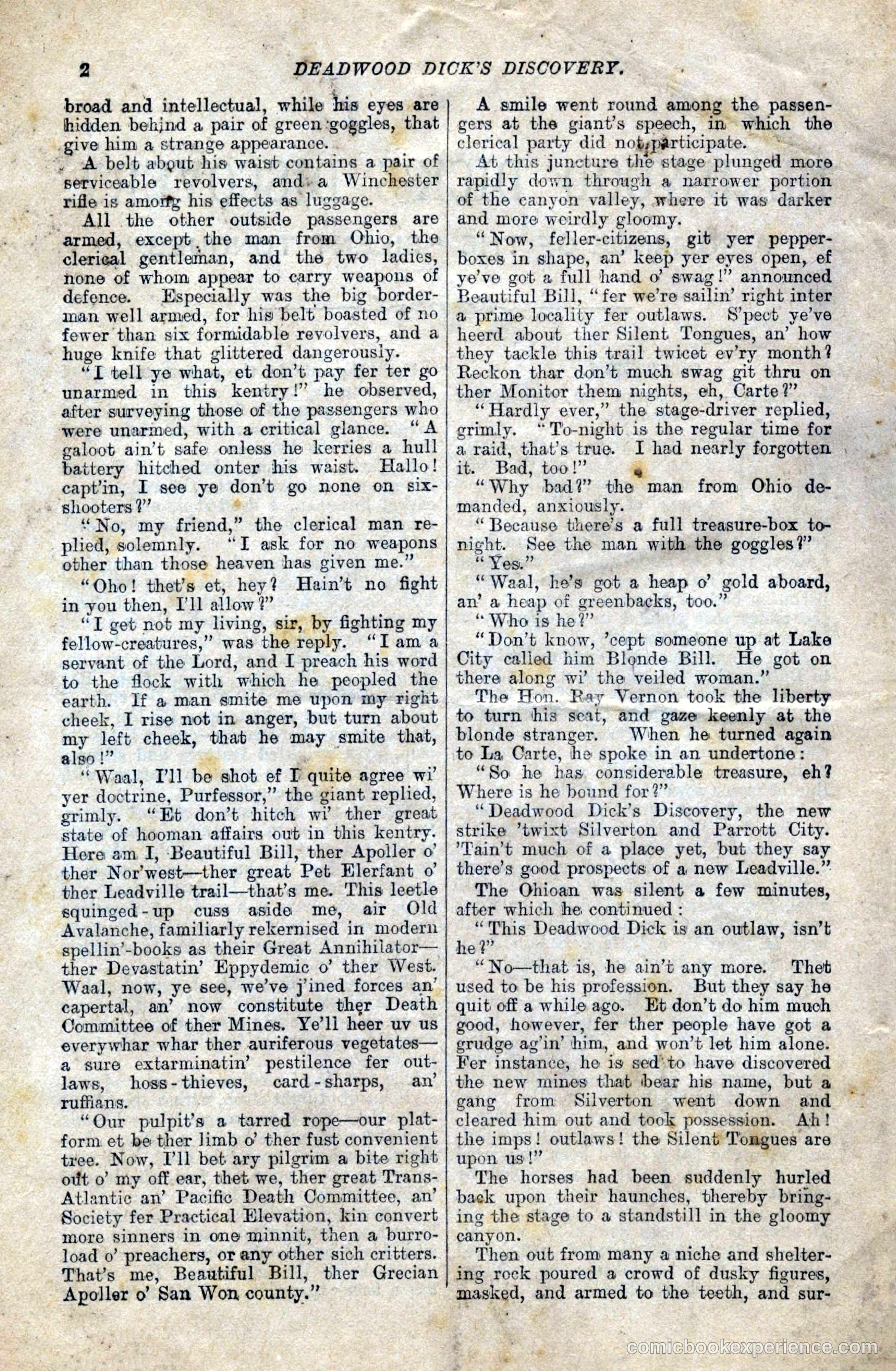 Deadwood Dick's Discovery — page 4 of 36
