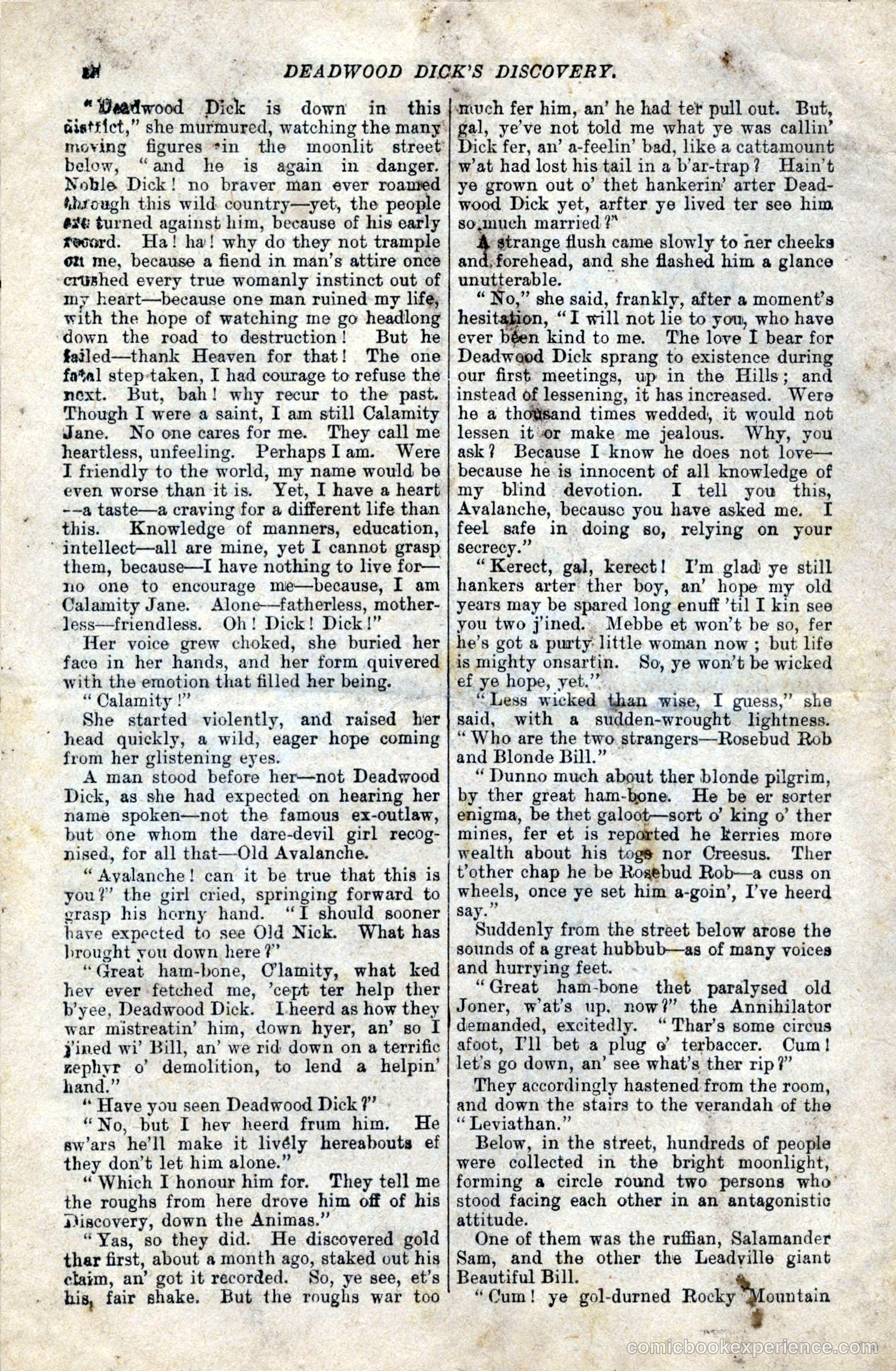Deadwood Dick's Discovery — page 14 of 36
