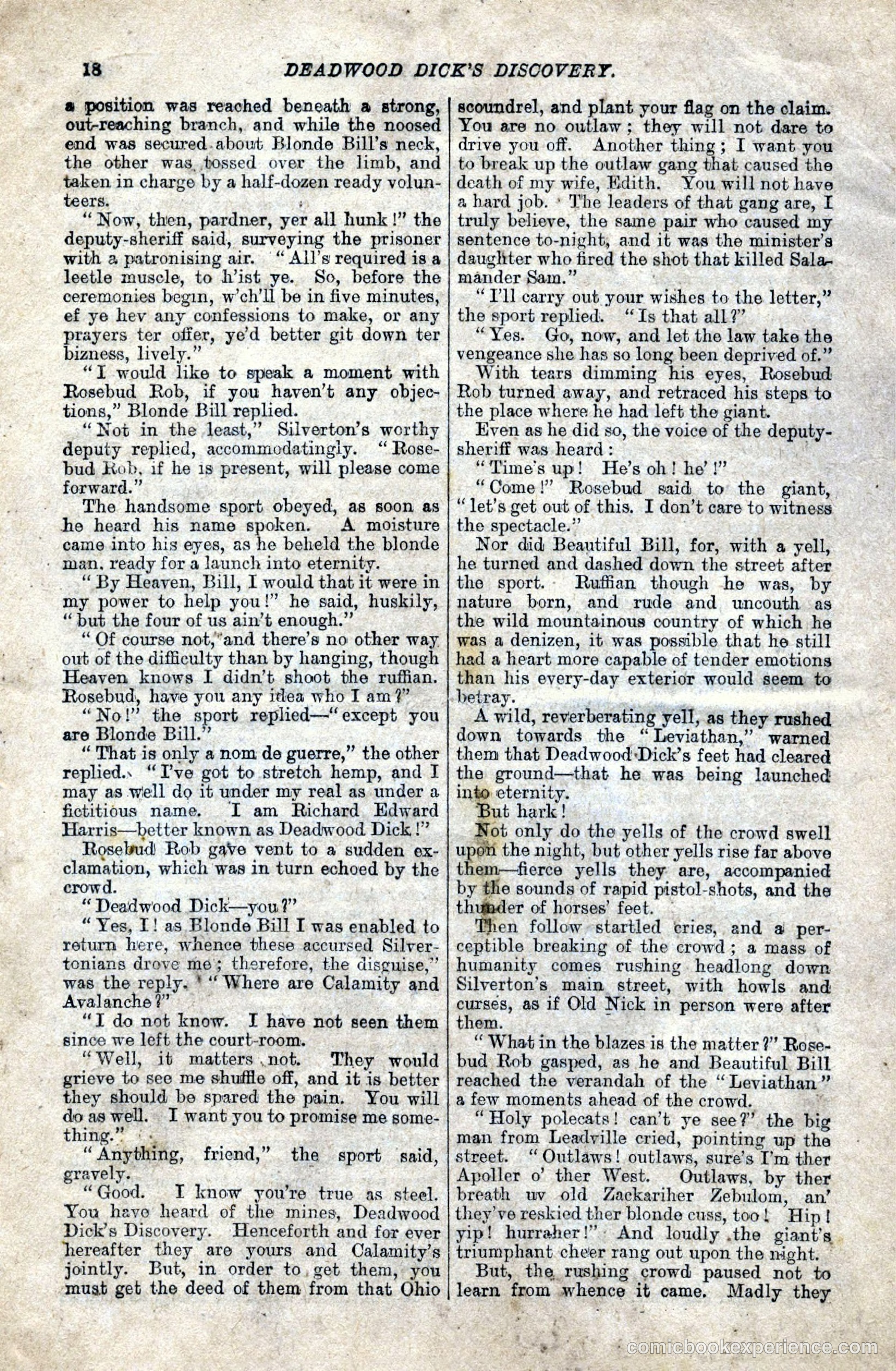 Deadwood Dick's Discovery — page 20 of 36