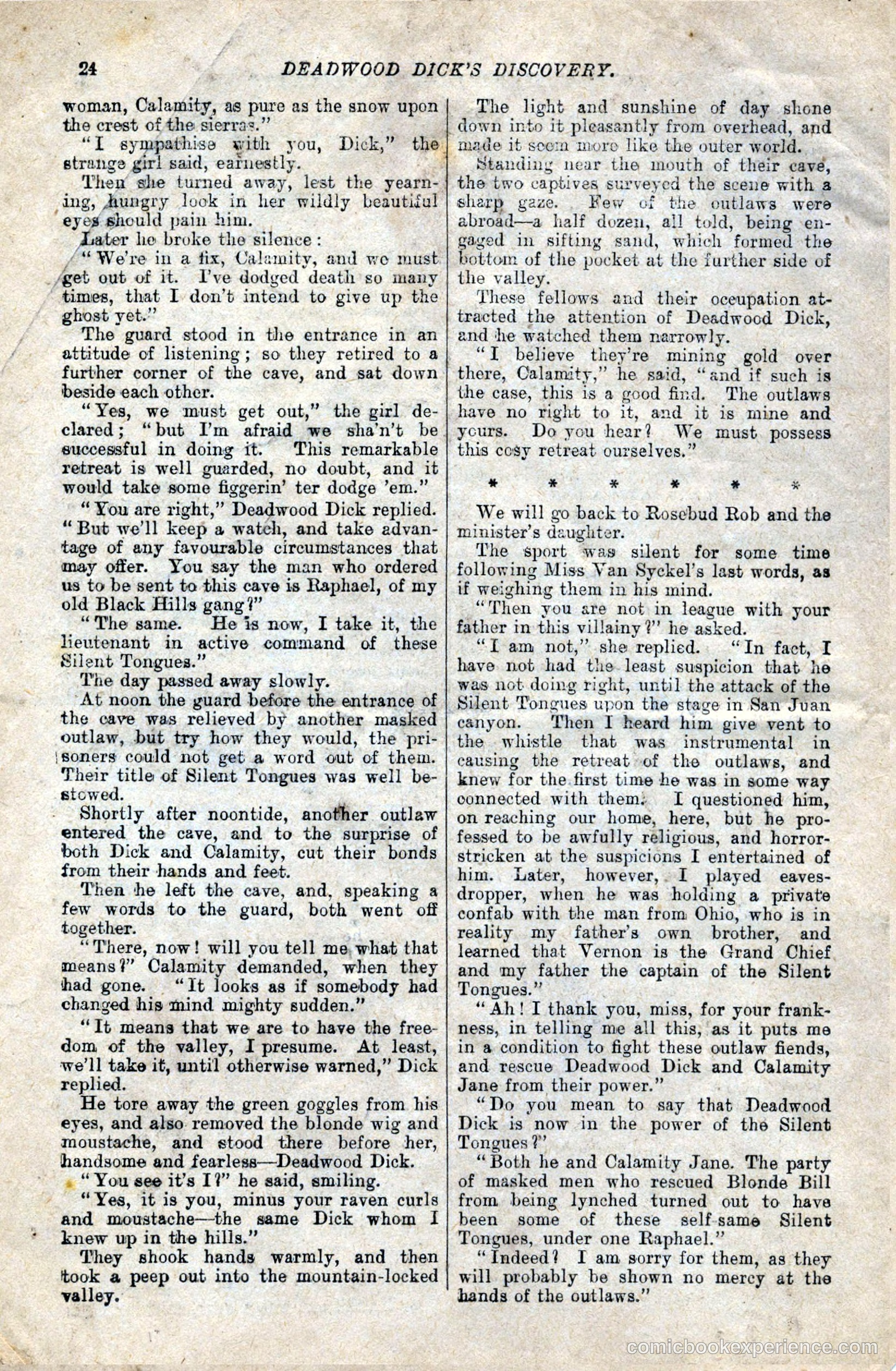Deadwood Dick's Discovery — page 26 of 36