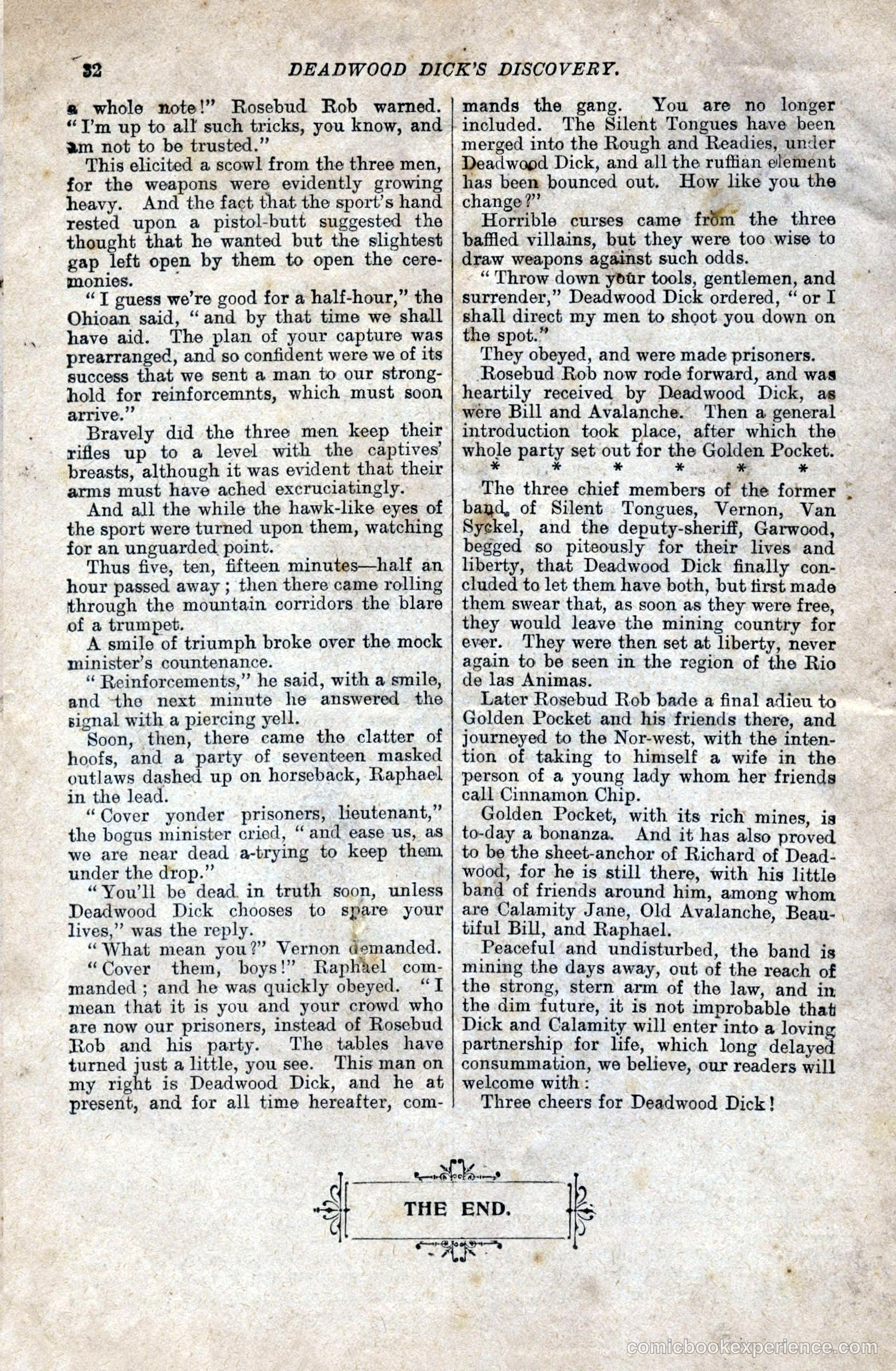 Deadwood Dick's Discovery — page 34 of 36