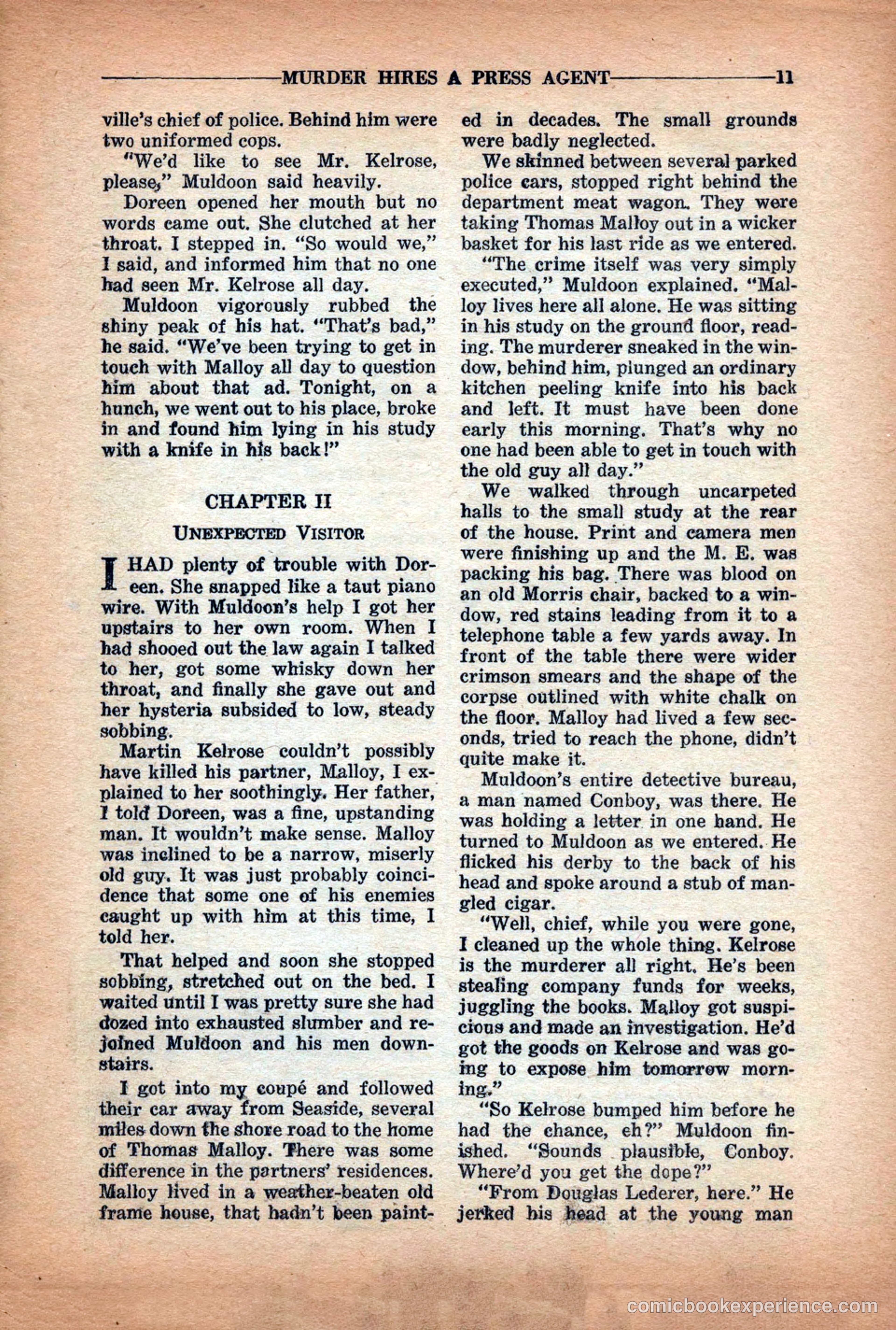 10-Story Detective Magazine Cover — page 13 of 116