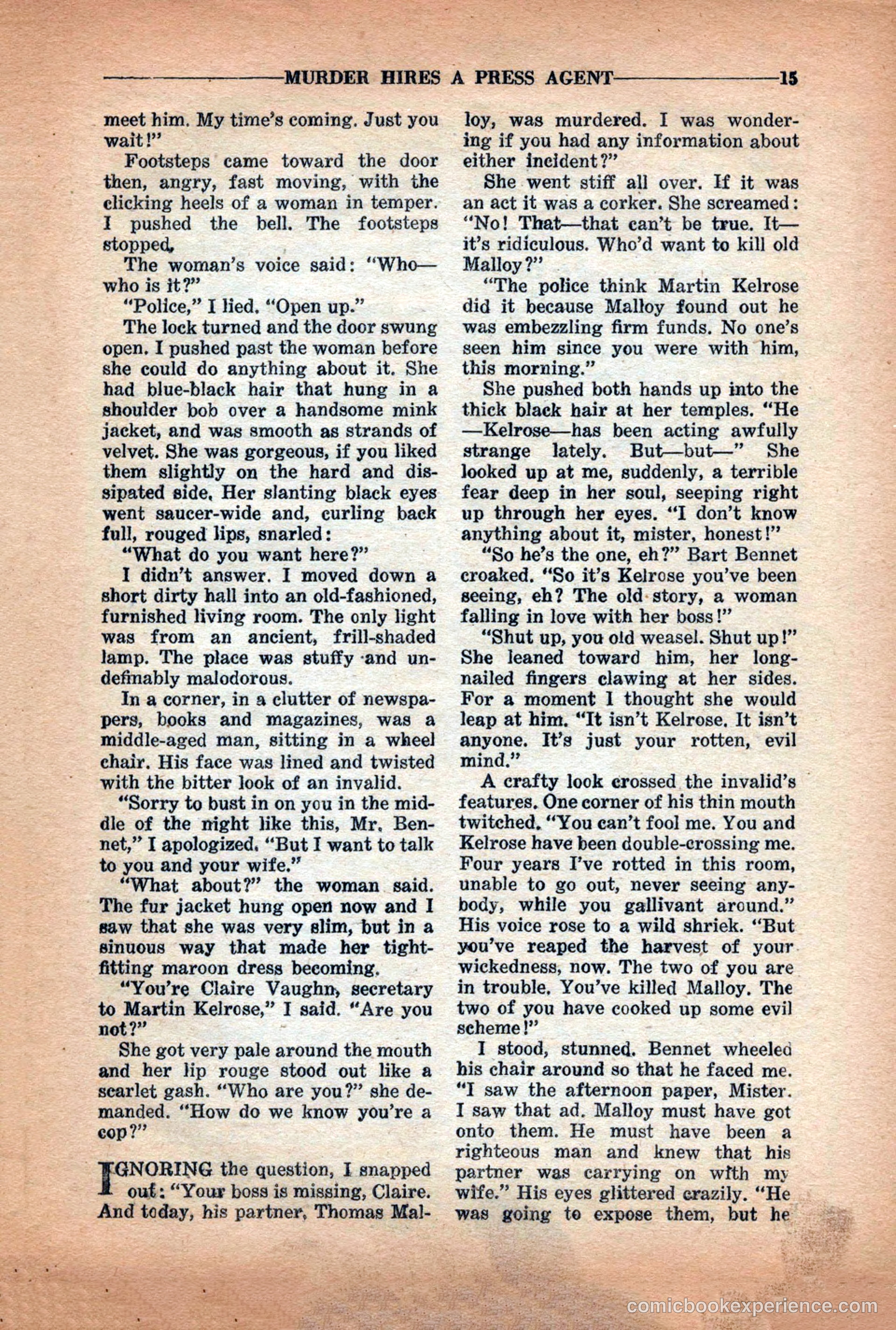 10-Story Detective Magazine Cover — page 17 of 116