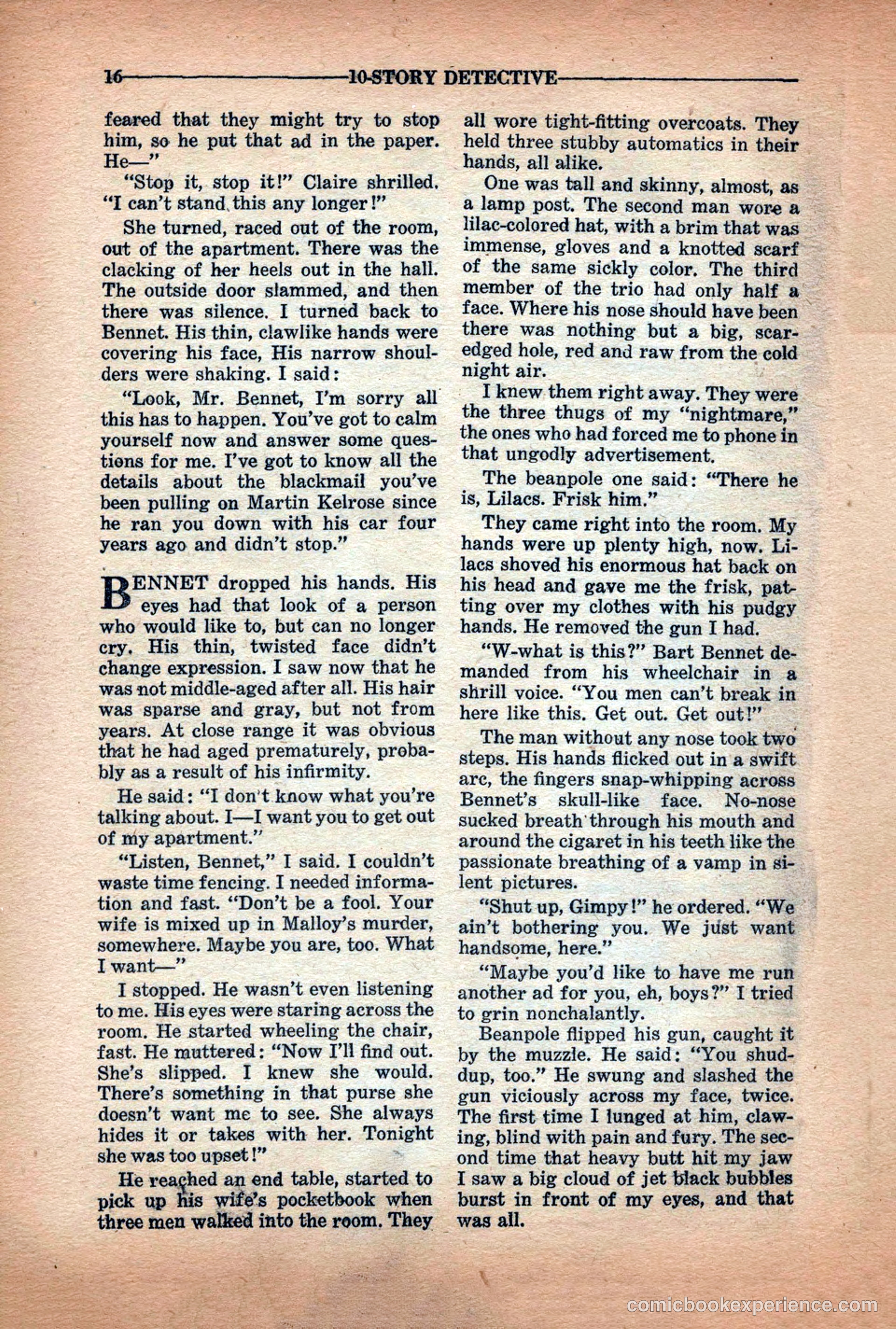 10-Story Detective Magazine Cover — page 18 of 116
