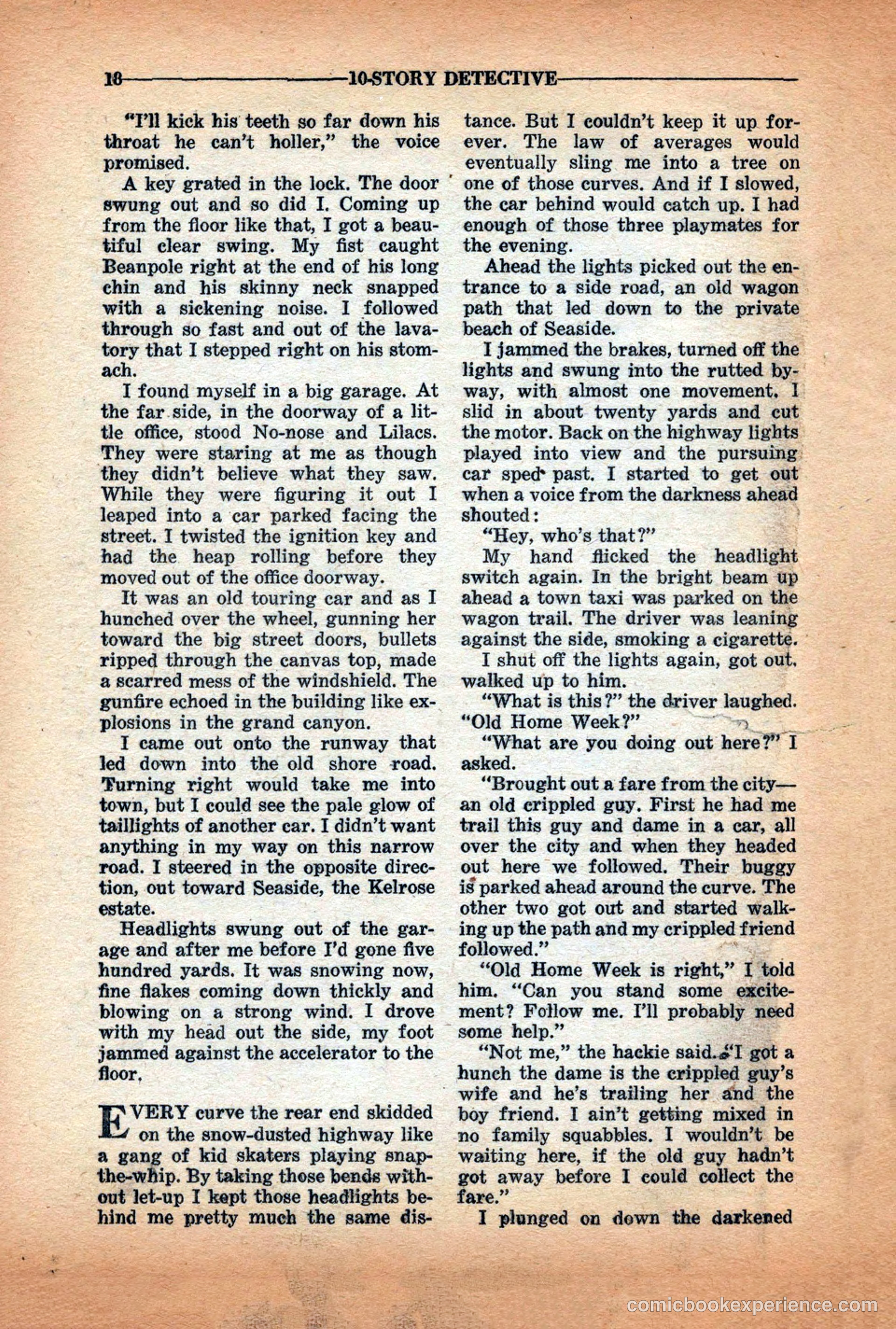 10-Story Detective Magazine Cover — page 20 of 116
