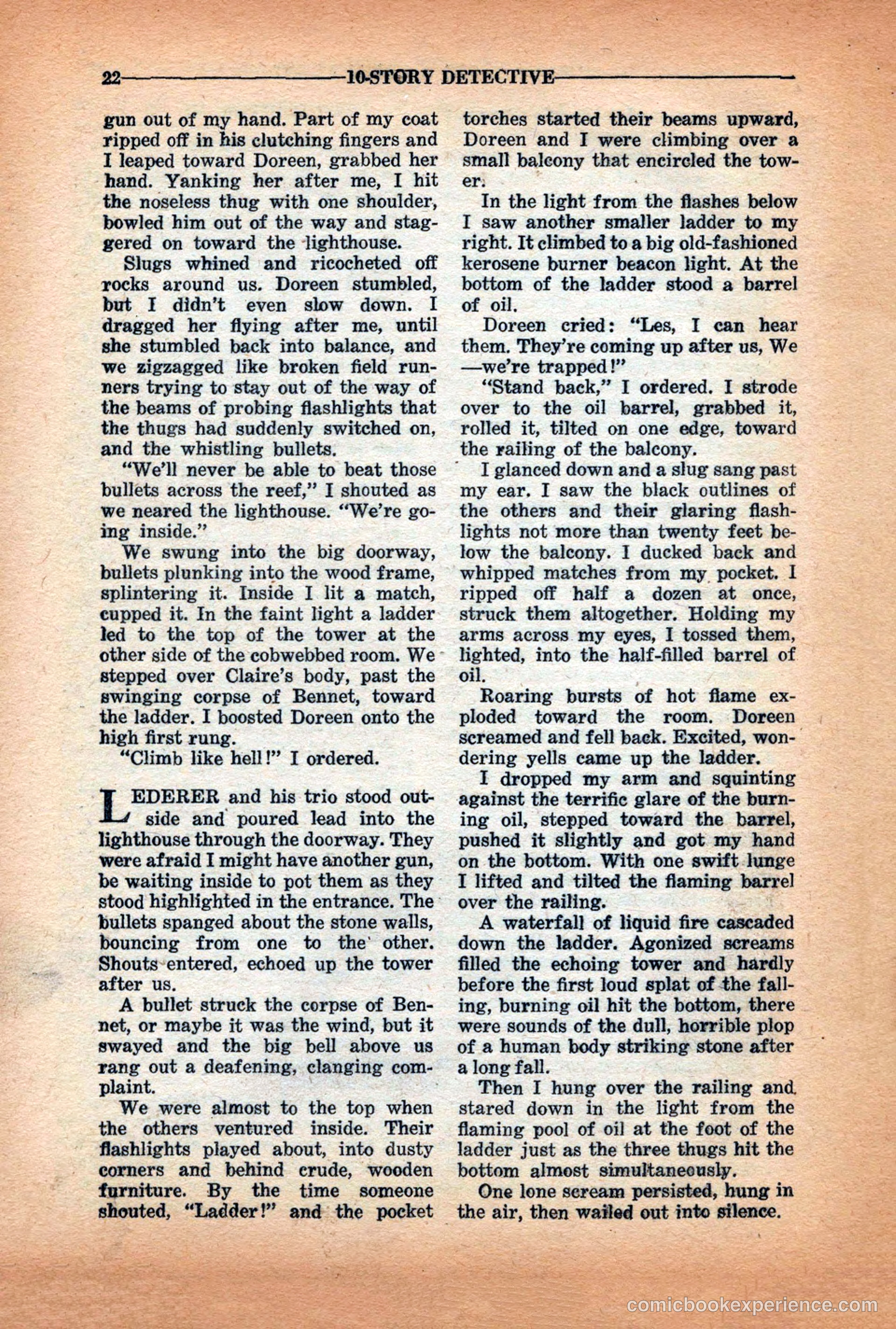 10-Story Detective Magazine Cover — page 24 of 116