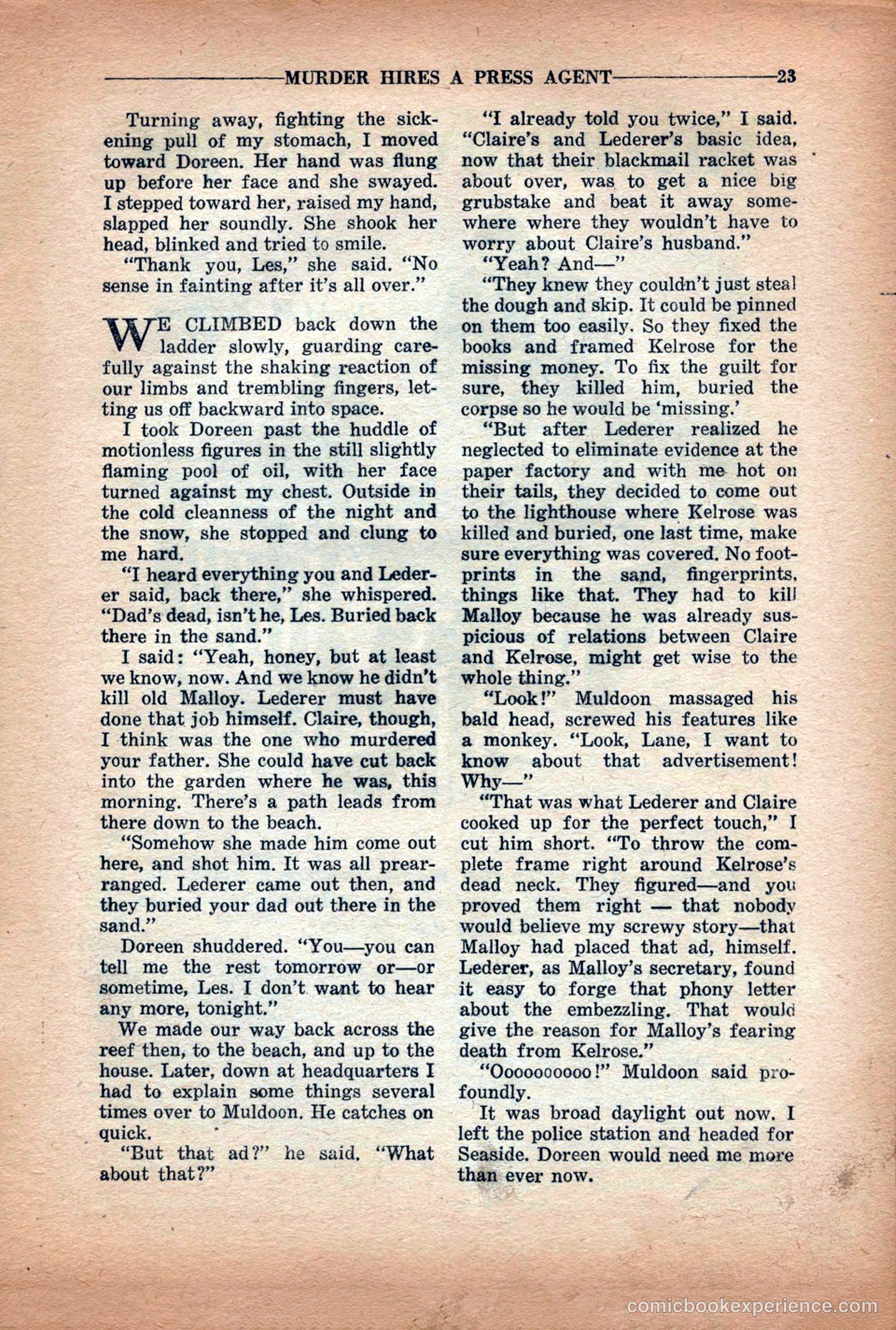 10-Story Detective Magazine Cover — page 25 of 116