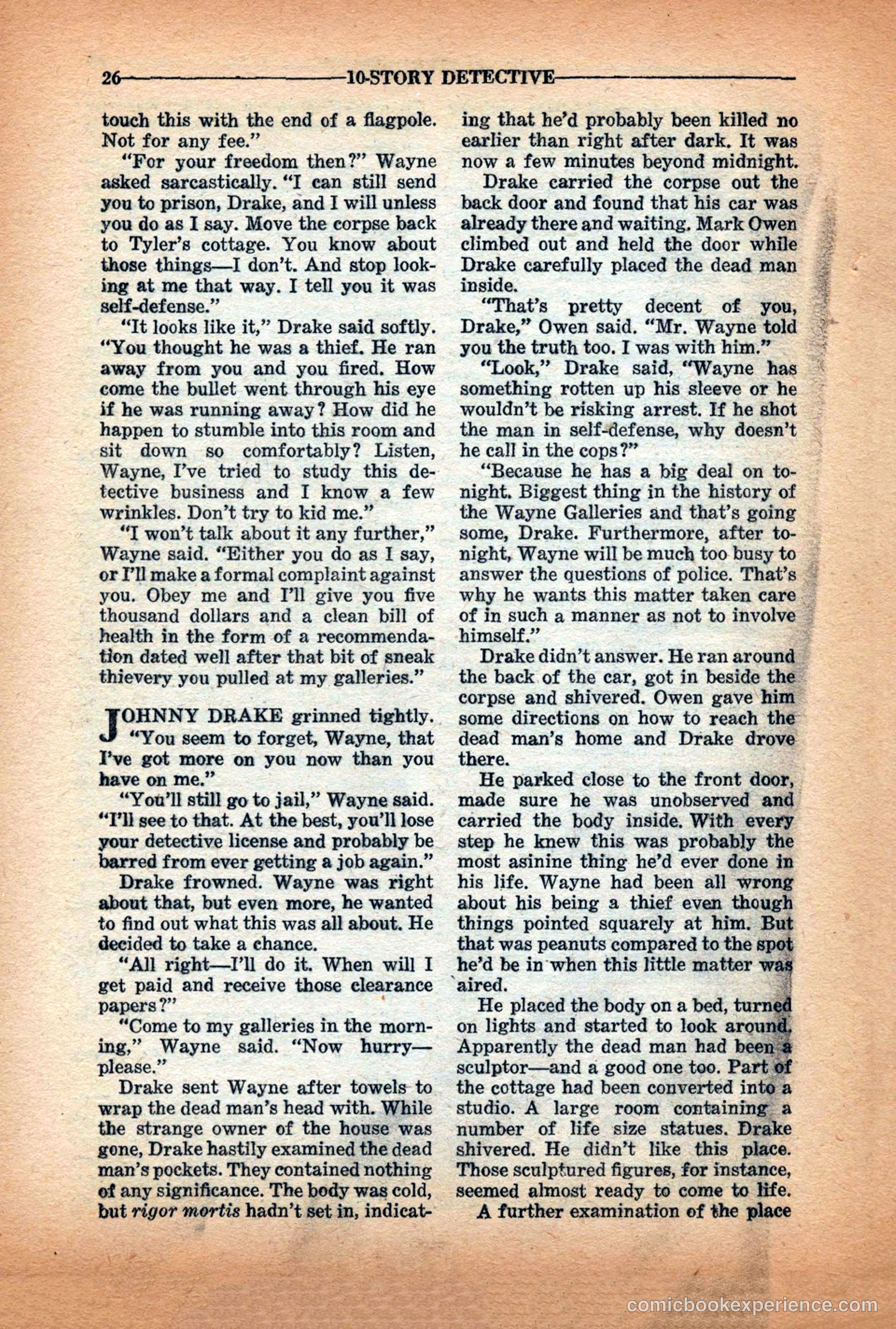 10-Story Detective Magazine Cover — page 28 of 116
