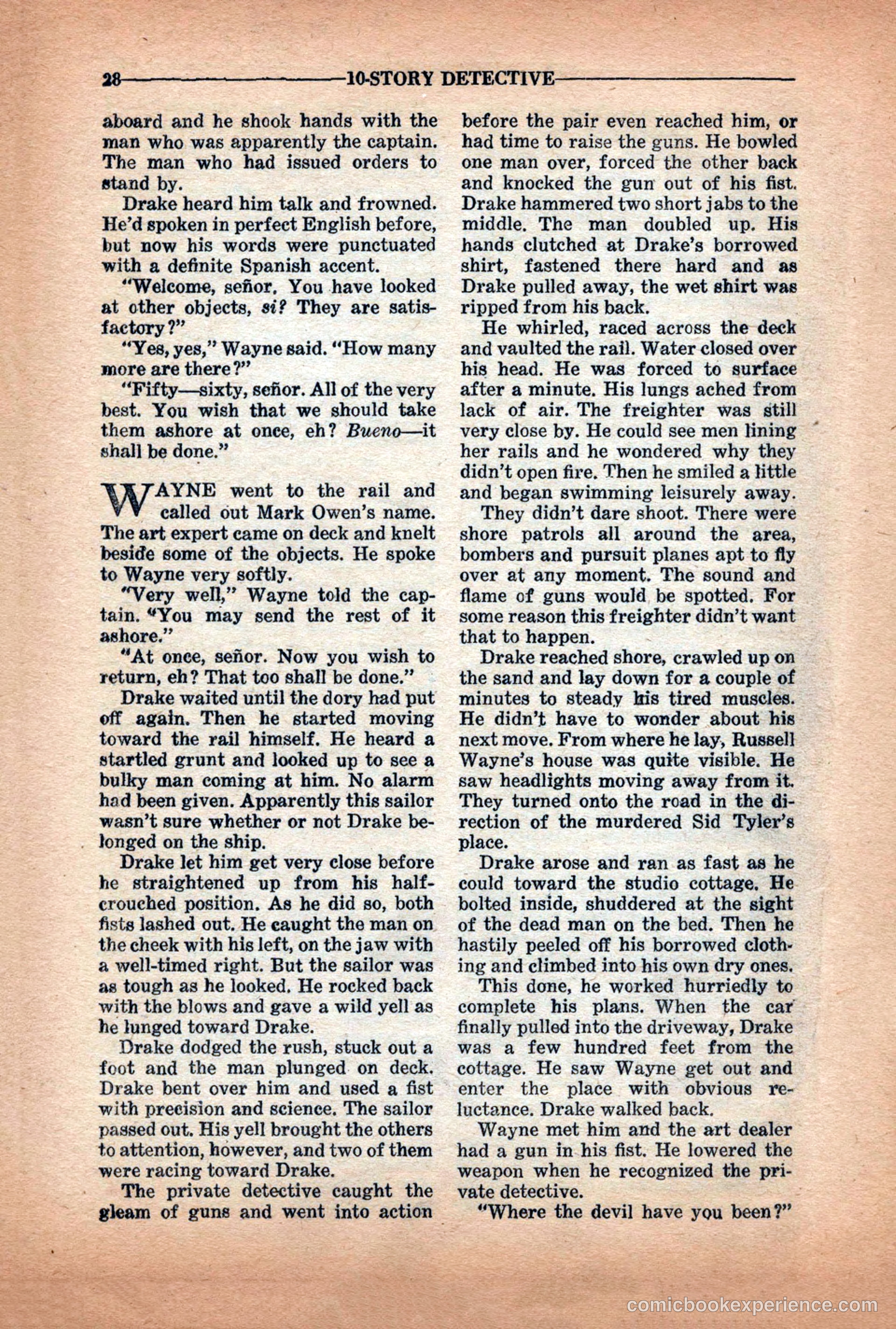 10-Story Detective Magazine Cover — page 30 of 116